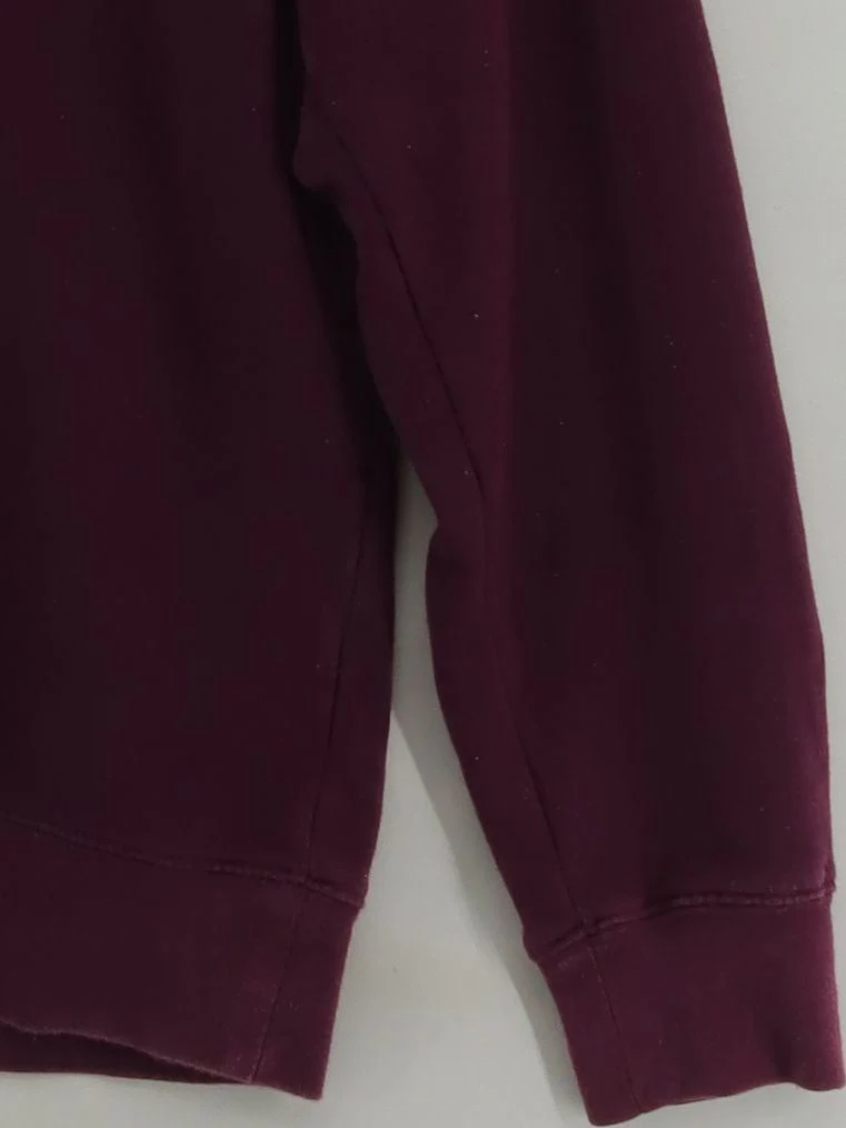 Stussy Men's Hoodie M Red Graphic Cotton with Polyester Pullover - Image 4