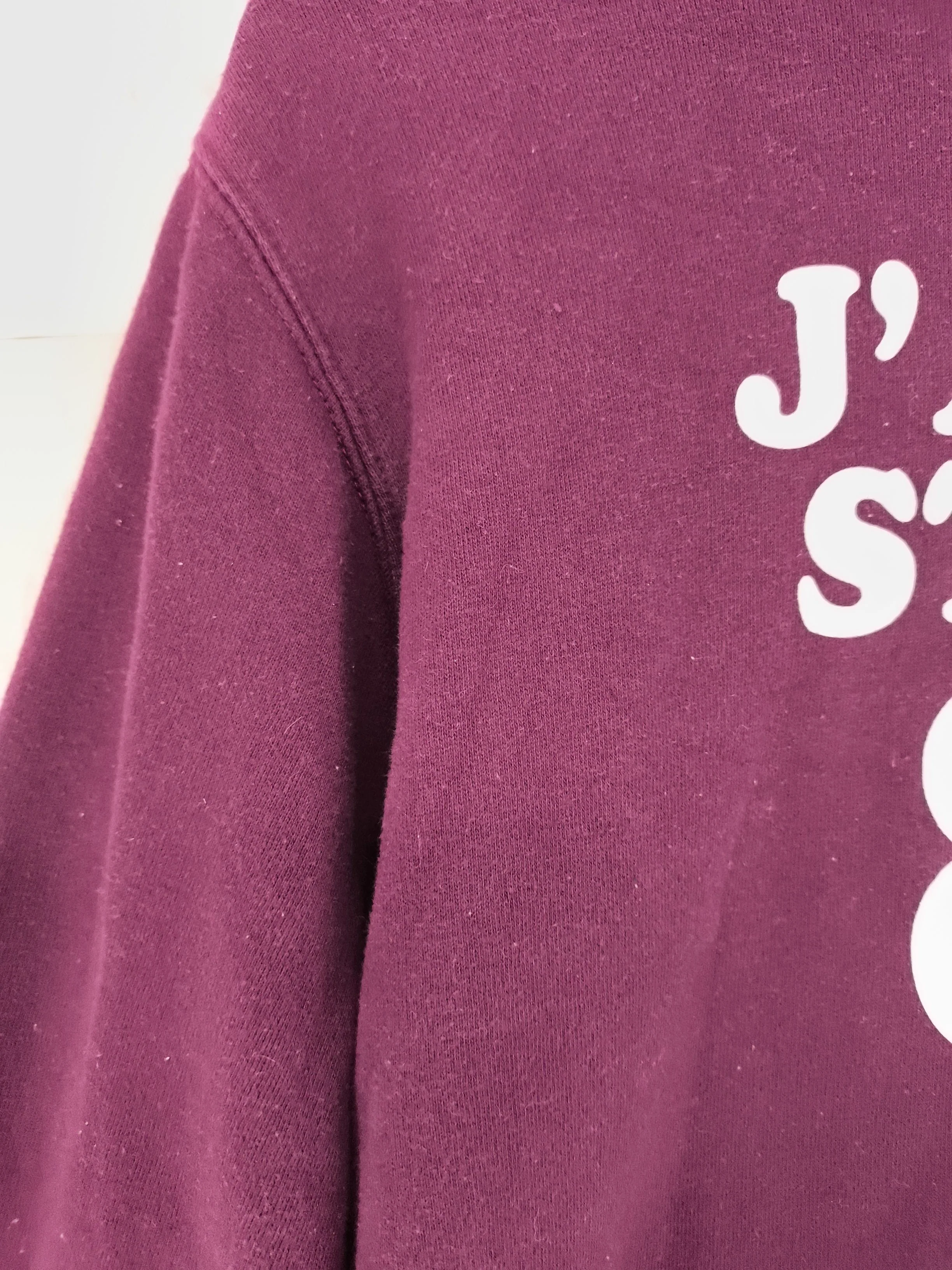 Stussy Men's Hoodie M Red Graphic Cotton with Polyester Pullover - Image 5