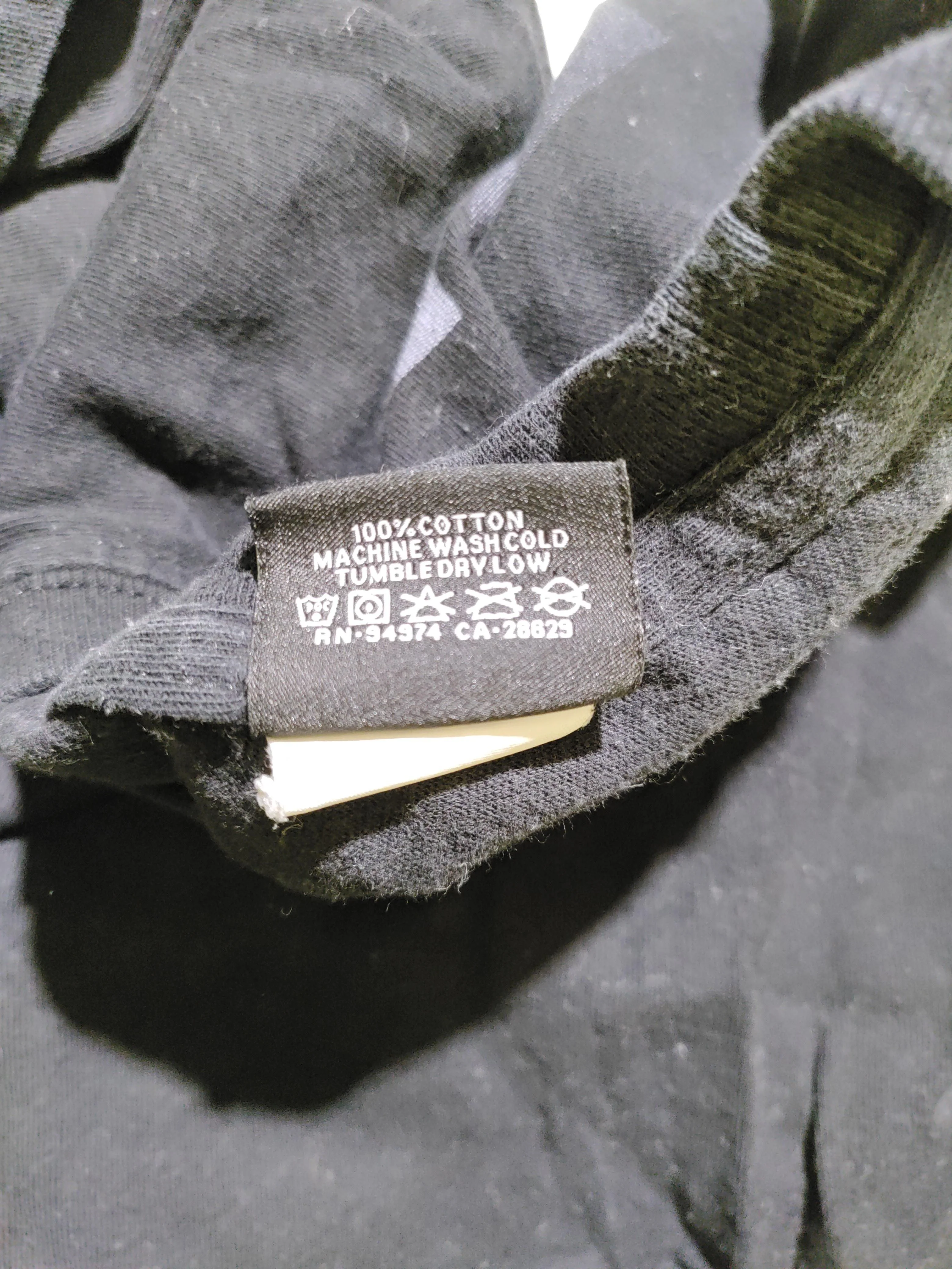 Stussy Men's T-Shirt M Black Graphic 100% Cotton Basic - Image 6