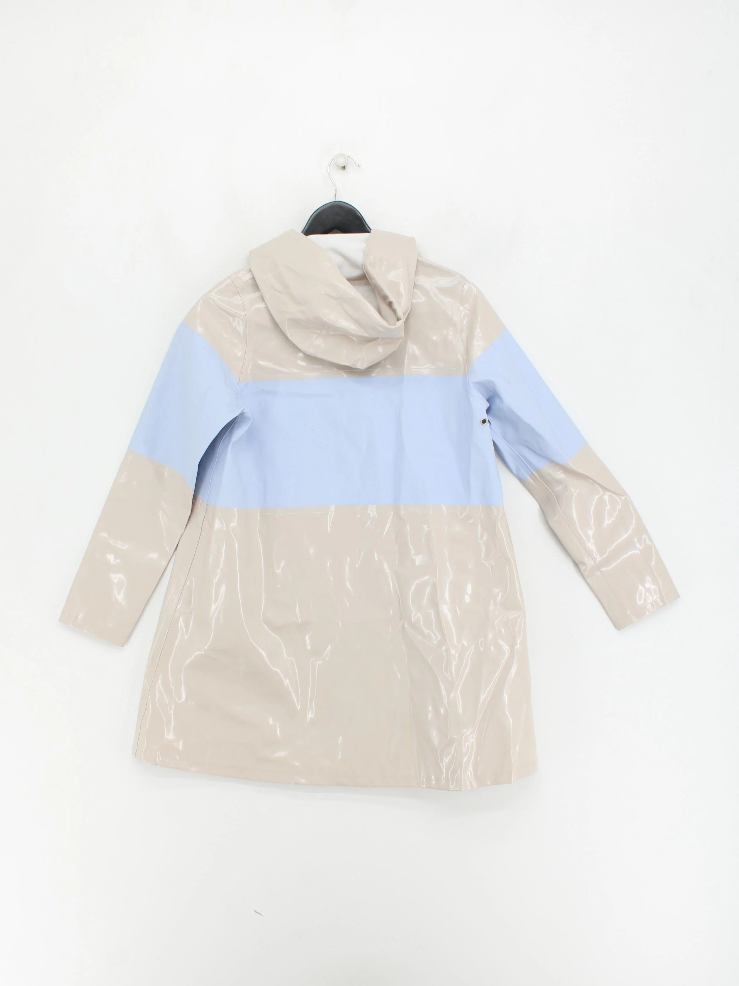 Stutterheim Women's Coat XXS Cream Cotton with Polyester Rain Coat - Image 2