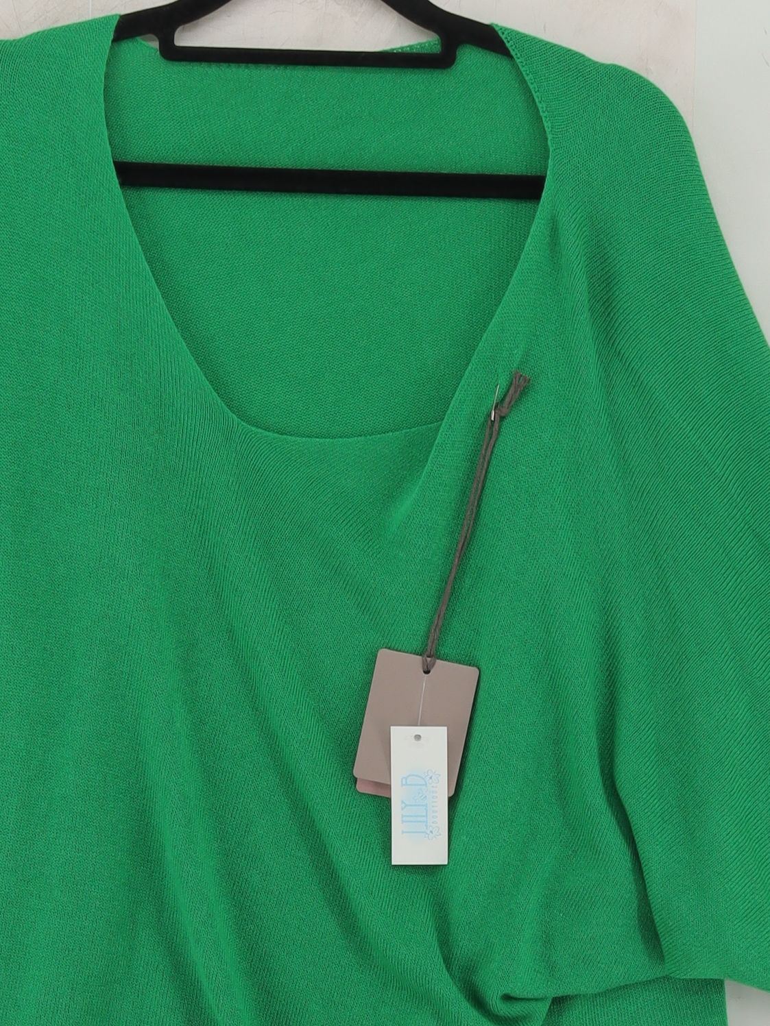 Sudar Babe Women's Jumper L Green Lyocell Modal New with tags - Image 3