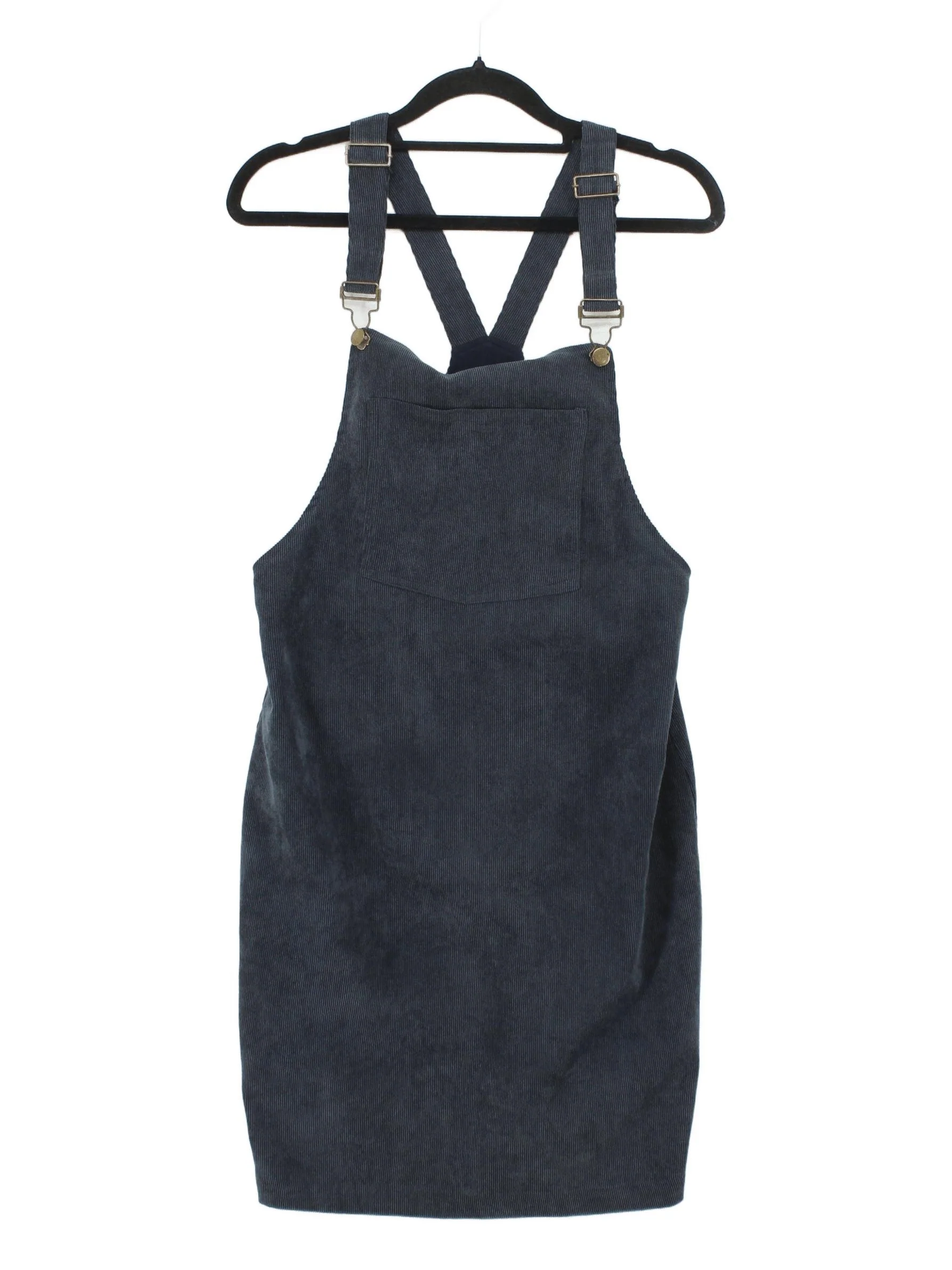 Sugarhill Pinafore/Dungaree Mini Dress UK10 in Blue