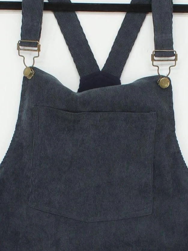 Sugarhill Pinafore/Dungaree Mini Dress UK10 in Blue - Image 3