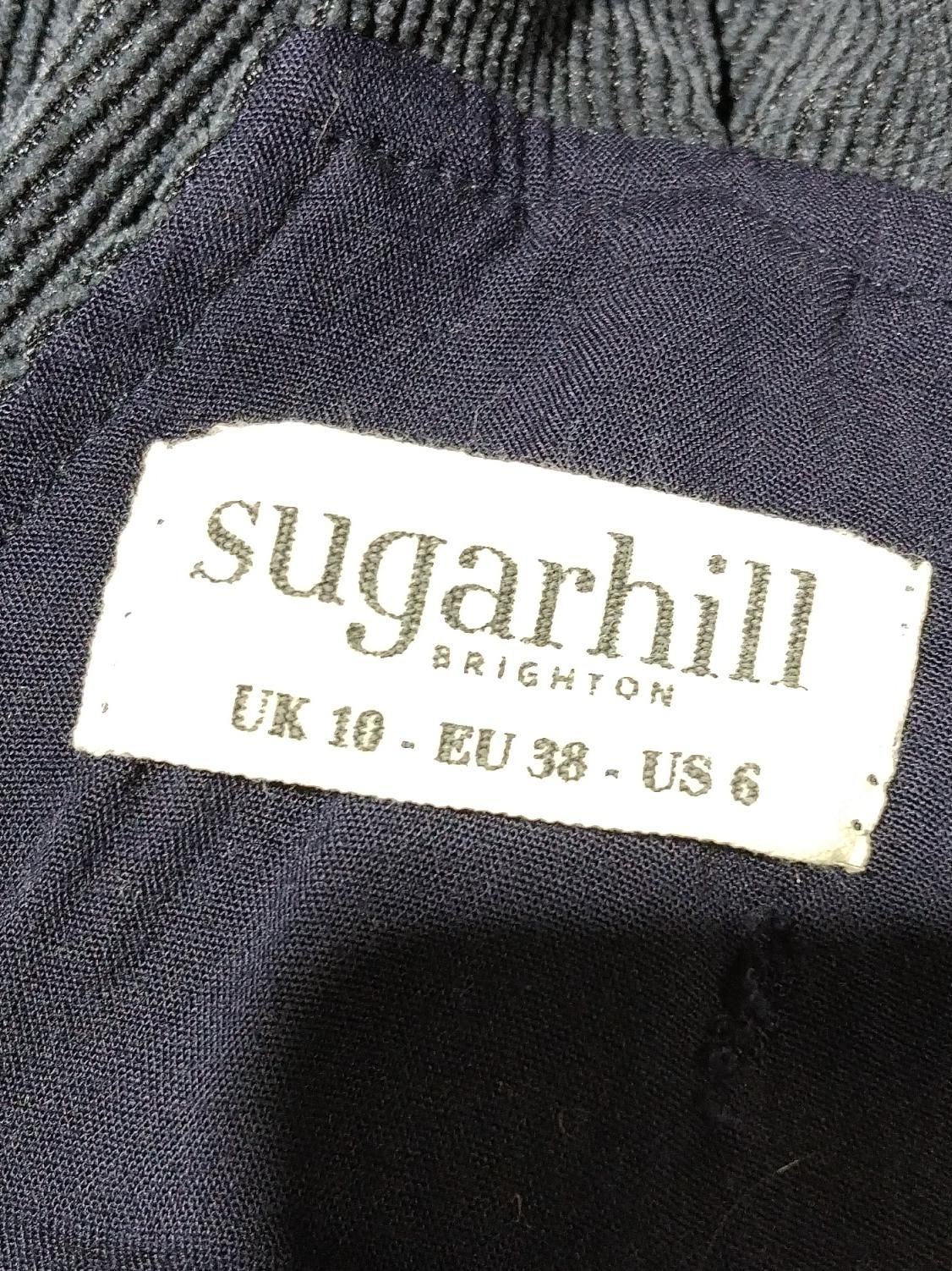 Sugarhill Pinafore/Dungaree Mini Dress UK10 in Blue - Image 5