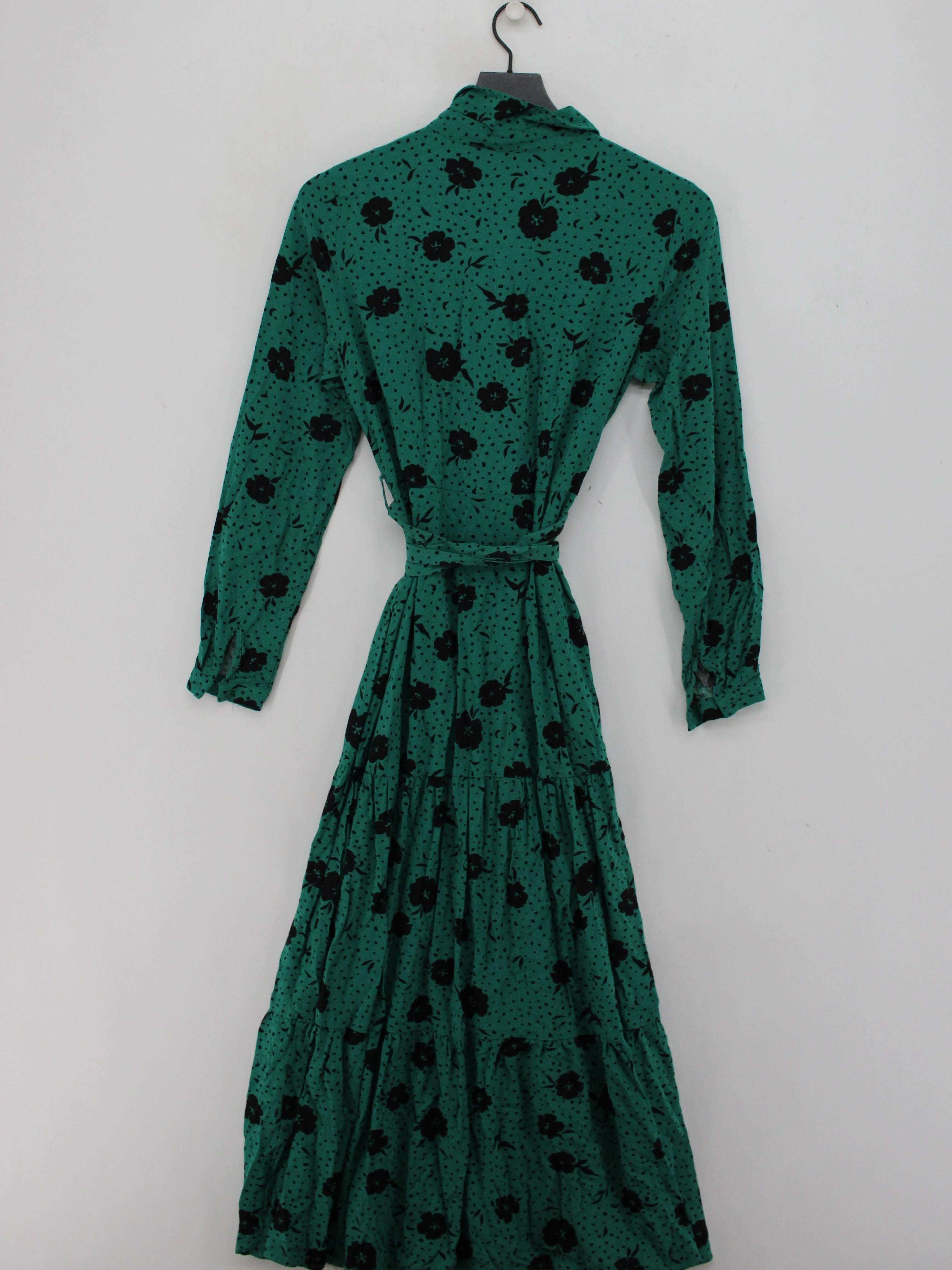Sugarhill Shirt Midi Dress UK8 in Green - Image 2