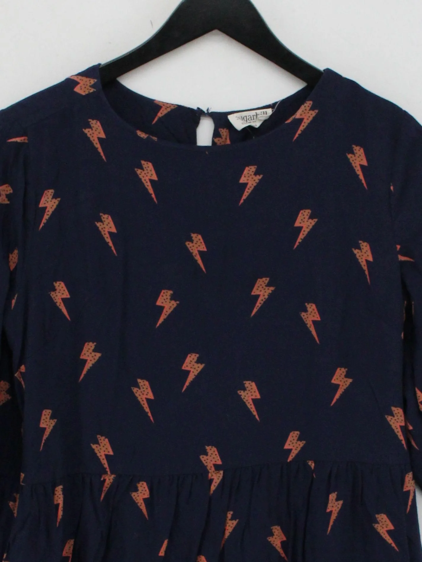 Sugarhill T-Shirt Mini Dress UK14 in Blue - Image 3