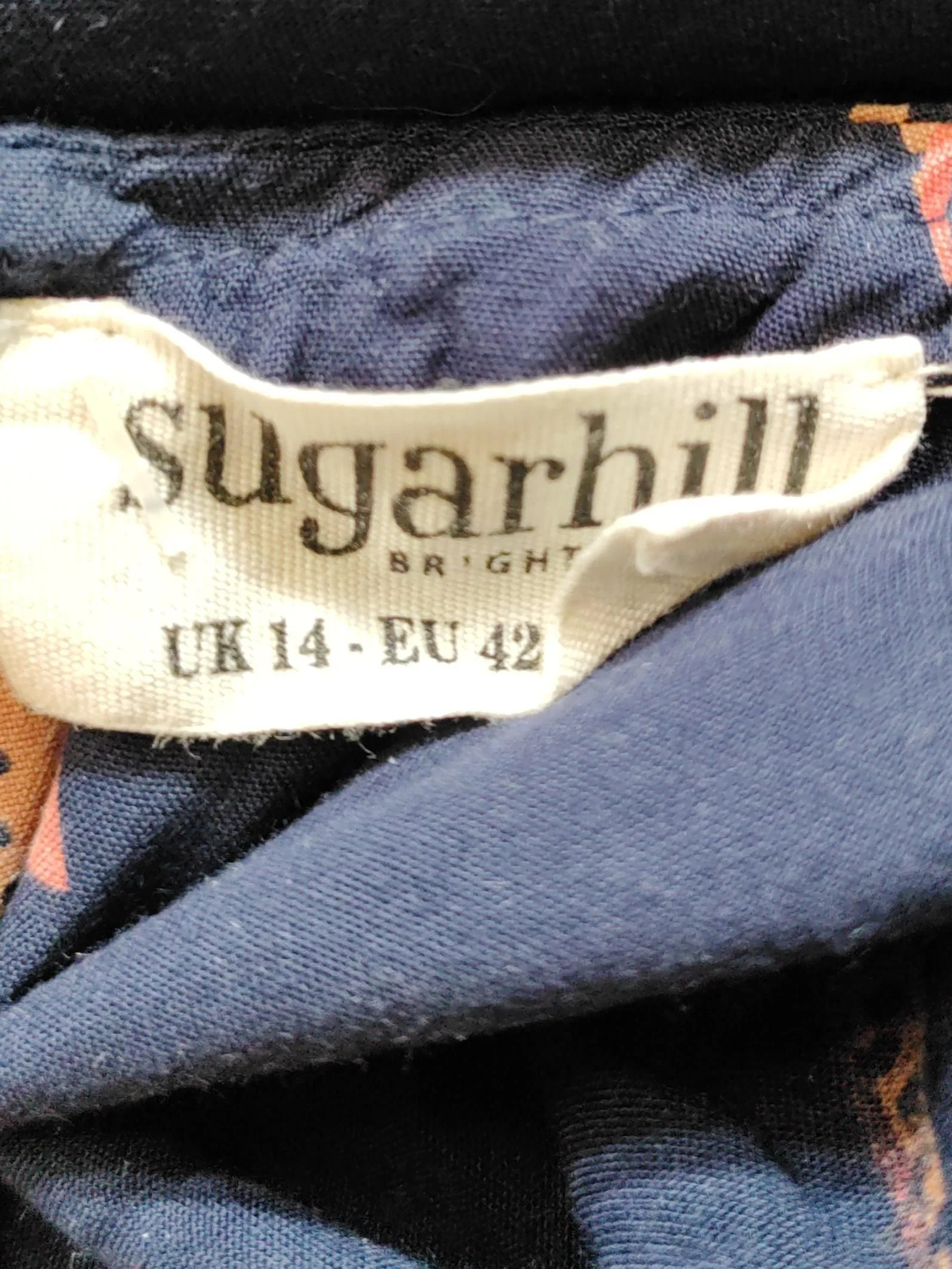 Sugarhill T-Shirt Mini Dress UK14 in Blue - Image 5