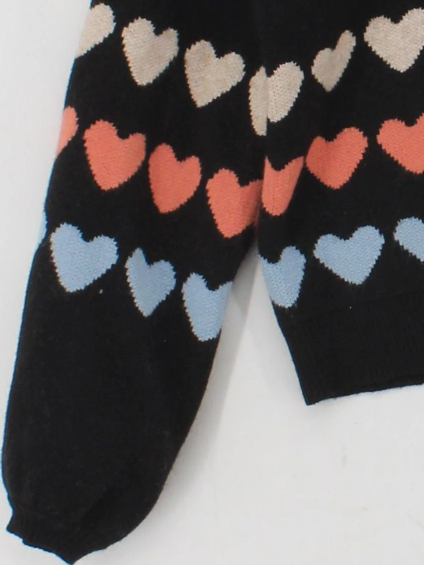 Sugarhill Women's Cardigan UK 12 Black Viscose with Polyester, Nylon Cardigan - Image 4