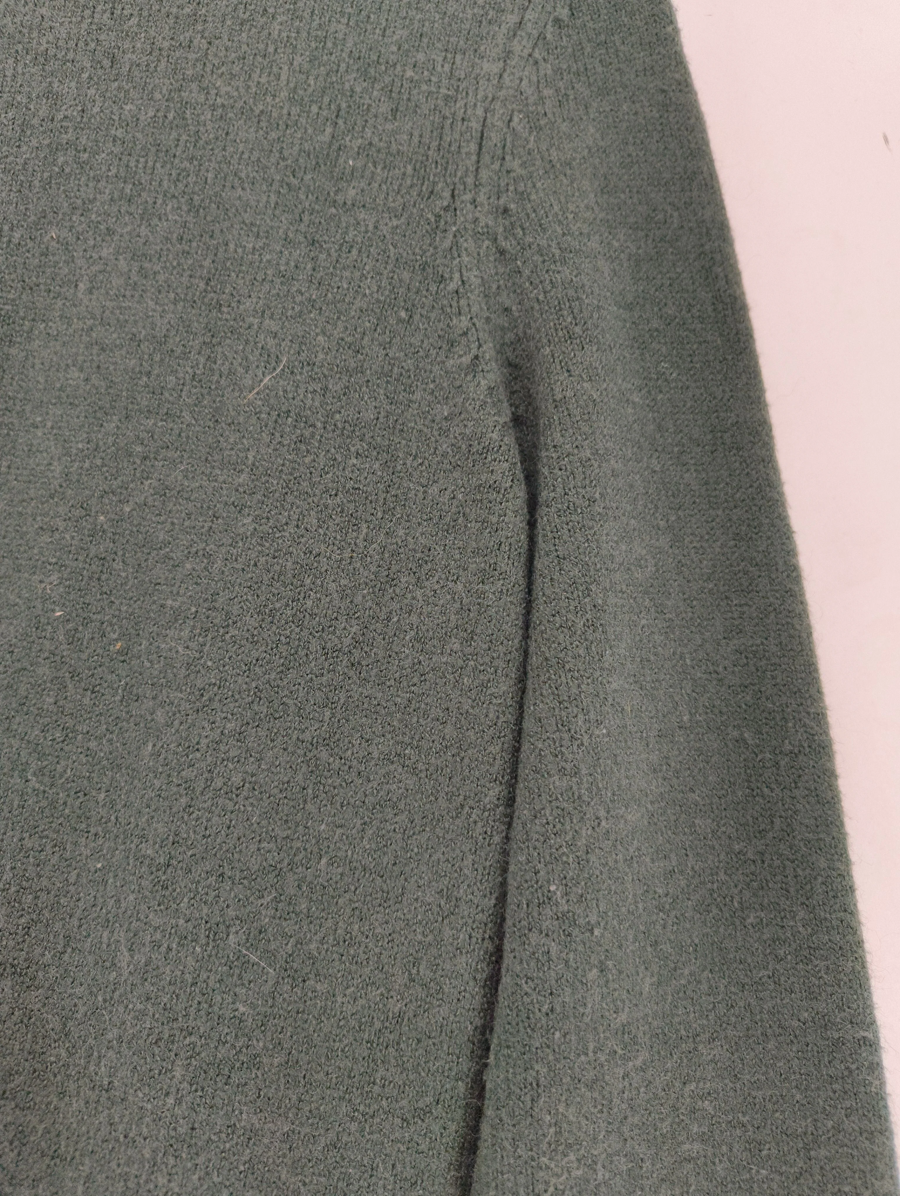 Sugarhill Women's Jumper UK 10 Green Viscose with Polyester, Nylon Pullover - Image 5