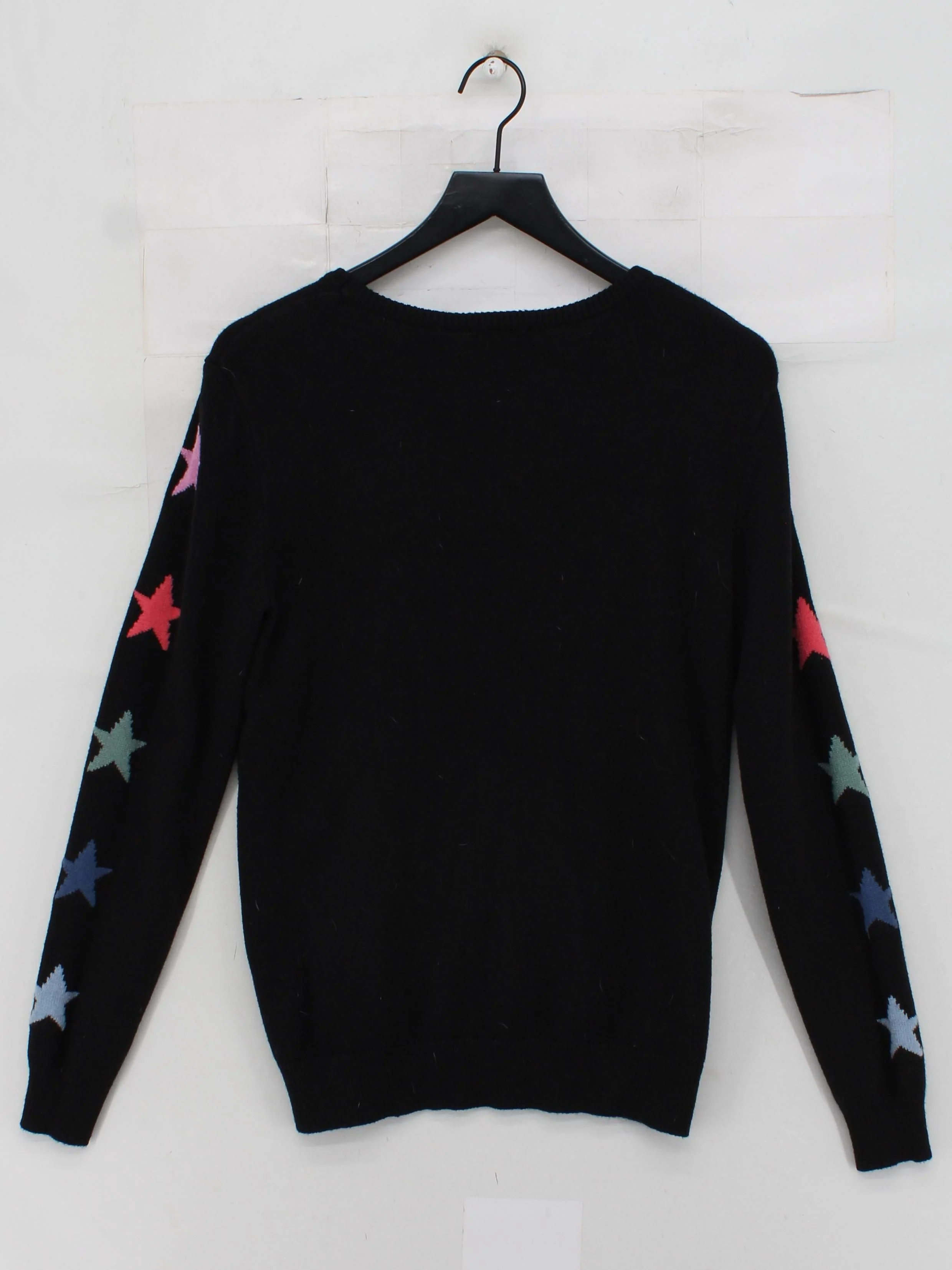 Sugarhill Women's Jumper UK 12 Black Viscose with Polyester, Nylon Pullover - Image 2