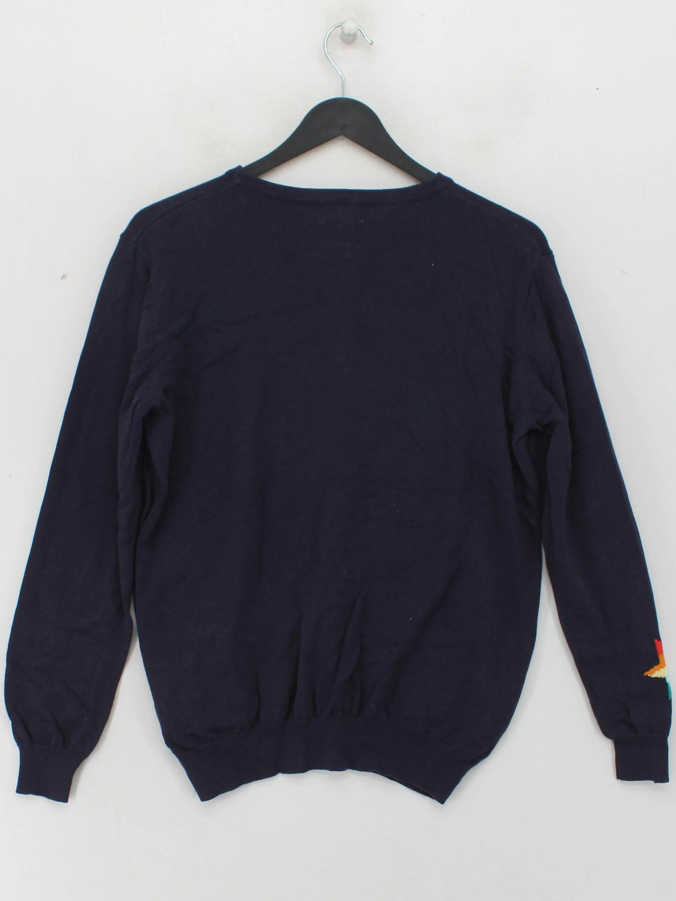 Sugarhill Women's Jumper UK 12 Blue Cotton with Viscose Pullover - Image 2