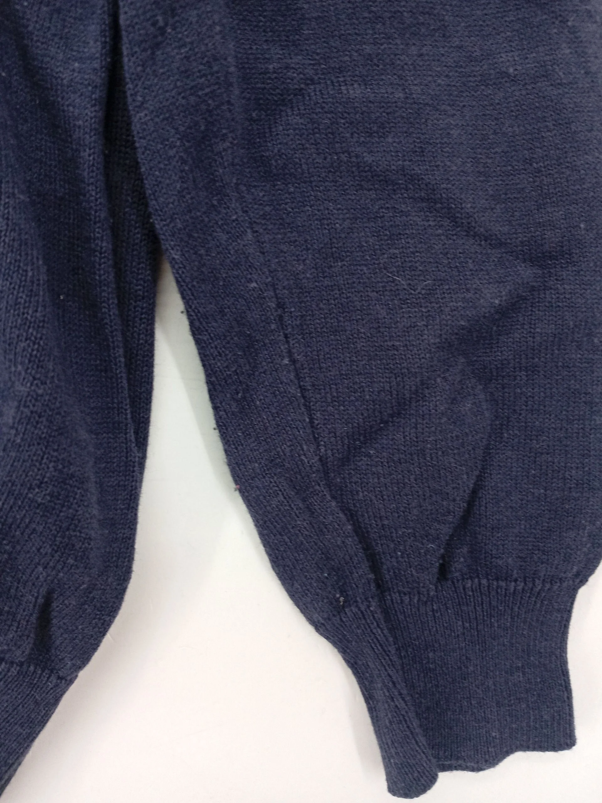 Sugarhill Women's Jumper UK 12 Blue Cotton with Viscose Pullover - Image 5