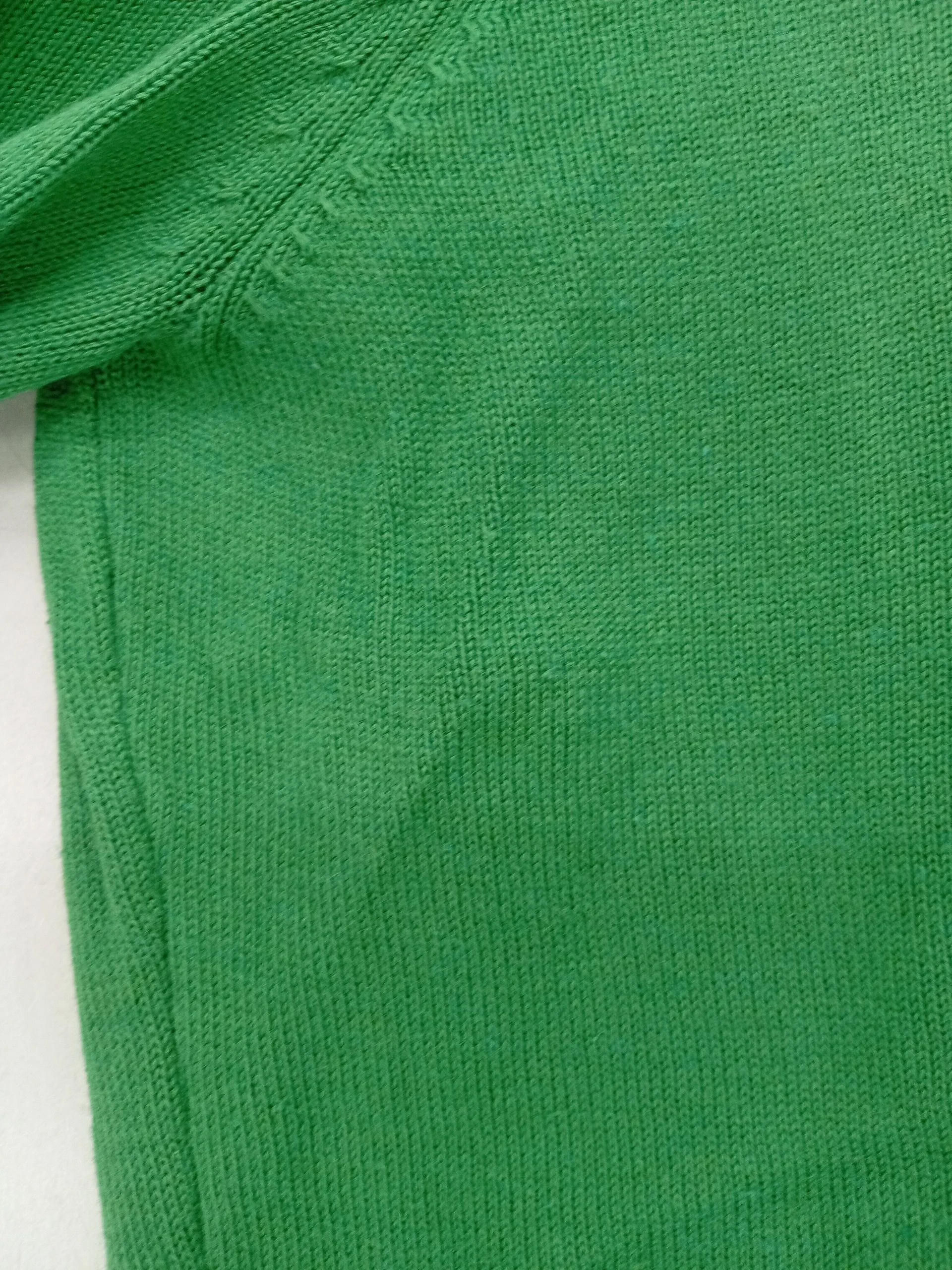 Sugarhill Women's Jumper UK 12 Green Cotton with Viscose Pullover - Image 5