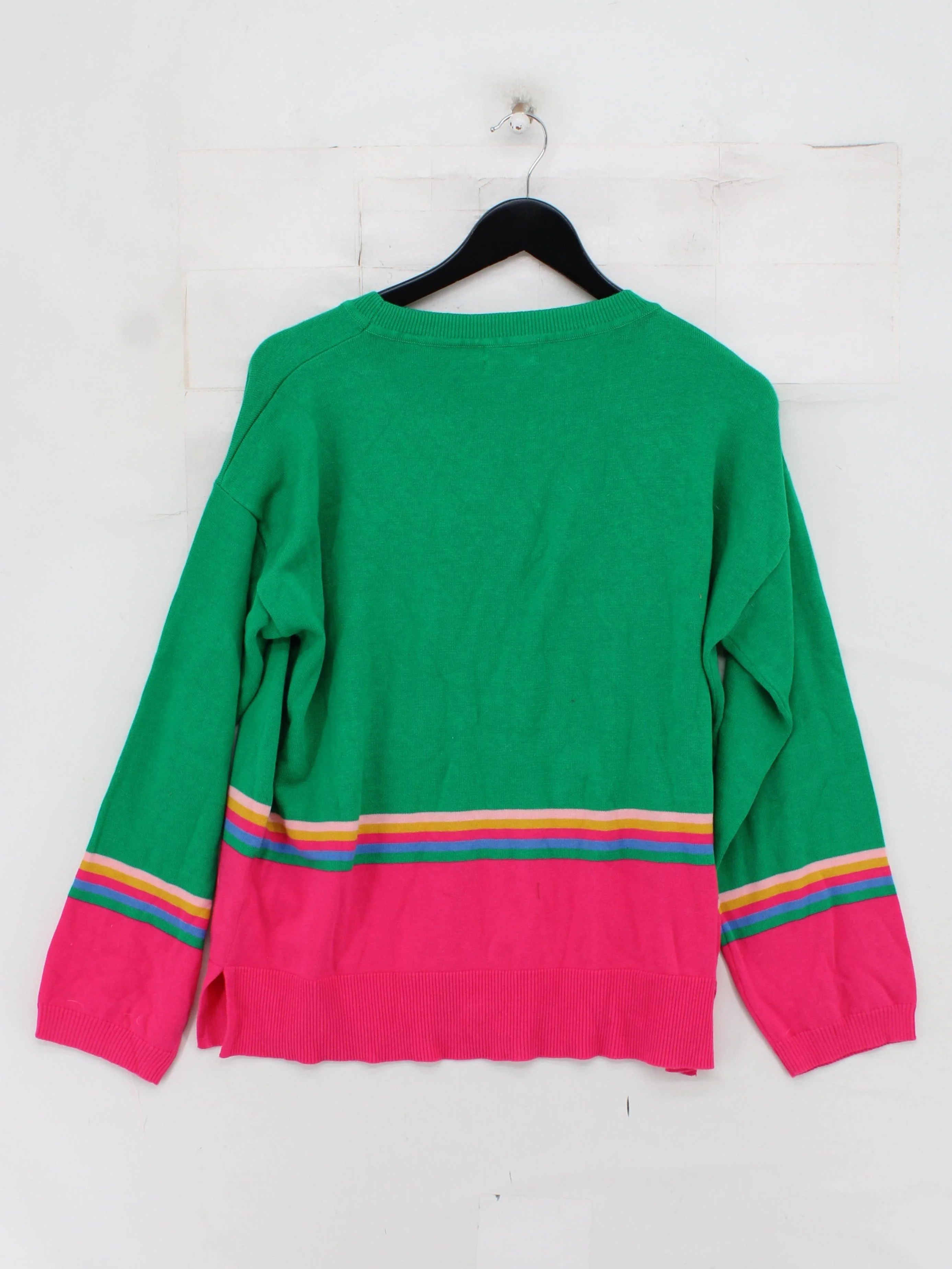 Sugarhill Women's Jumper UK 14 Multi 100% Cotton Pullover New with tags - Image 2