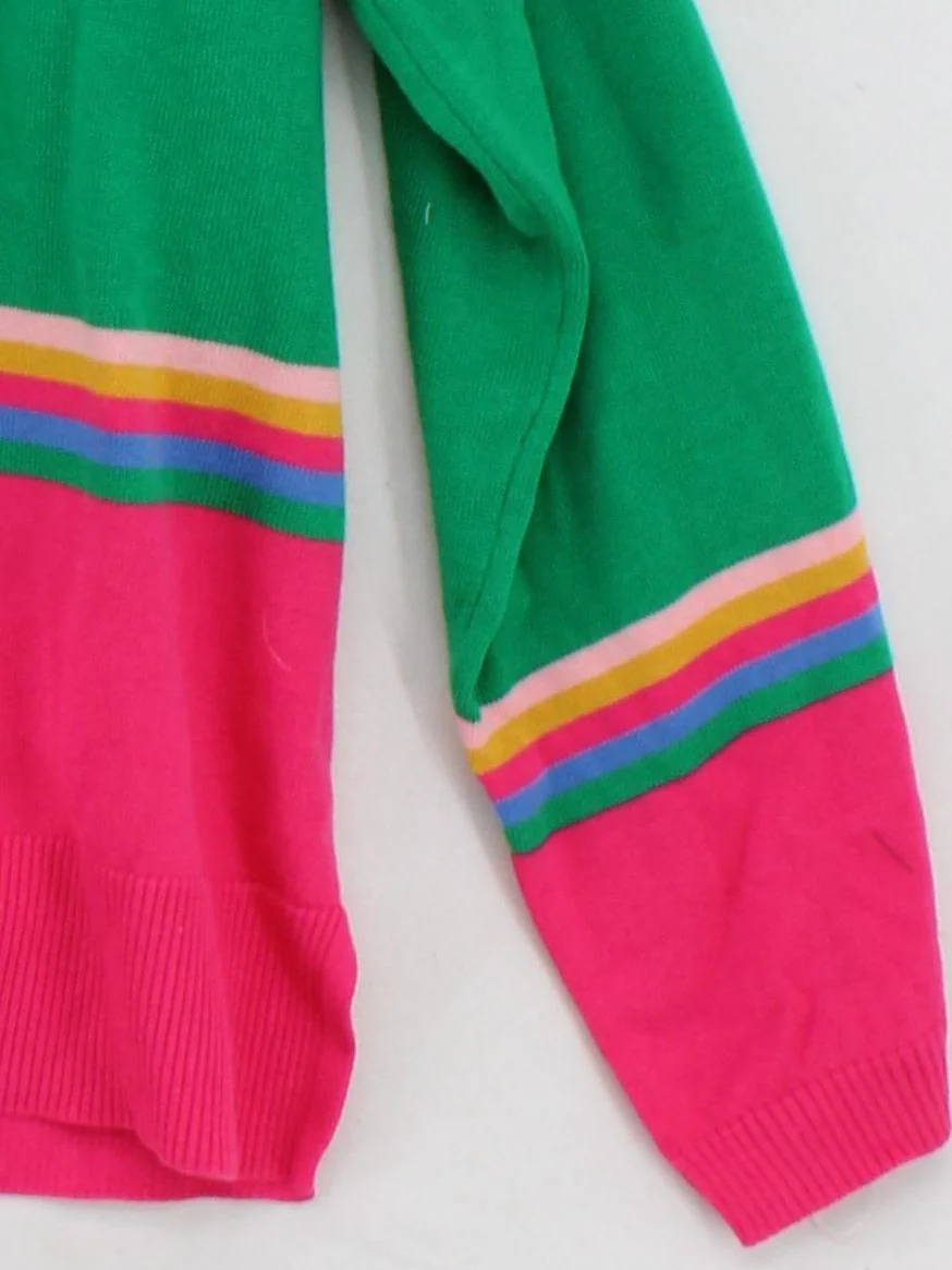Sugarhill Women's Jumper UK 14 Multi 100% Cotton Pullover New with tags - Image 4