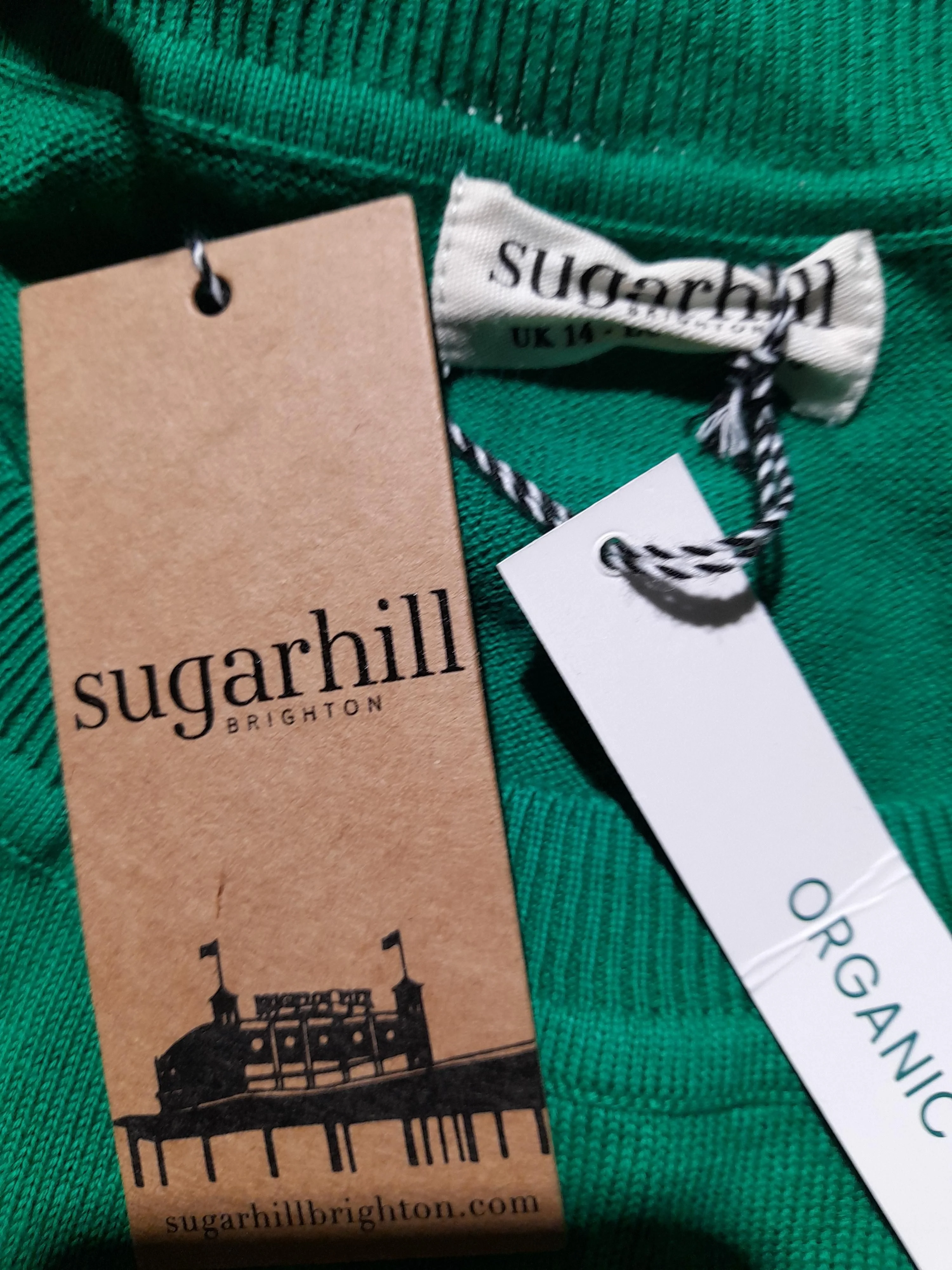 Sugarhill Women's Jumper UK 14 Multi 100% Cotton Pullover New with tags - Image 5