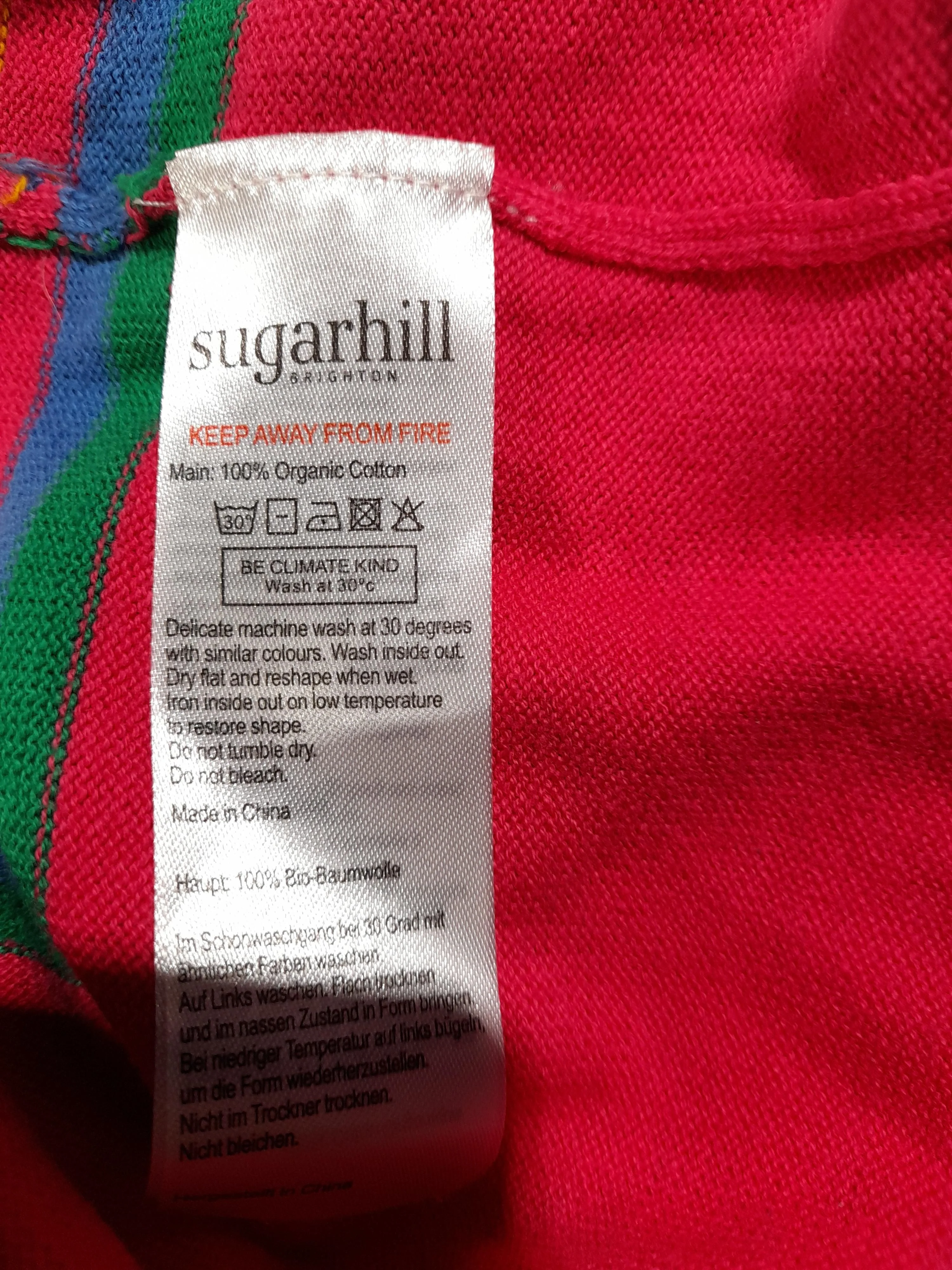 Sugarhill Women's Jumper UK 14 Multi 100% Cotton Pullover New with tags - Image 6