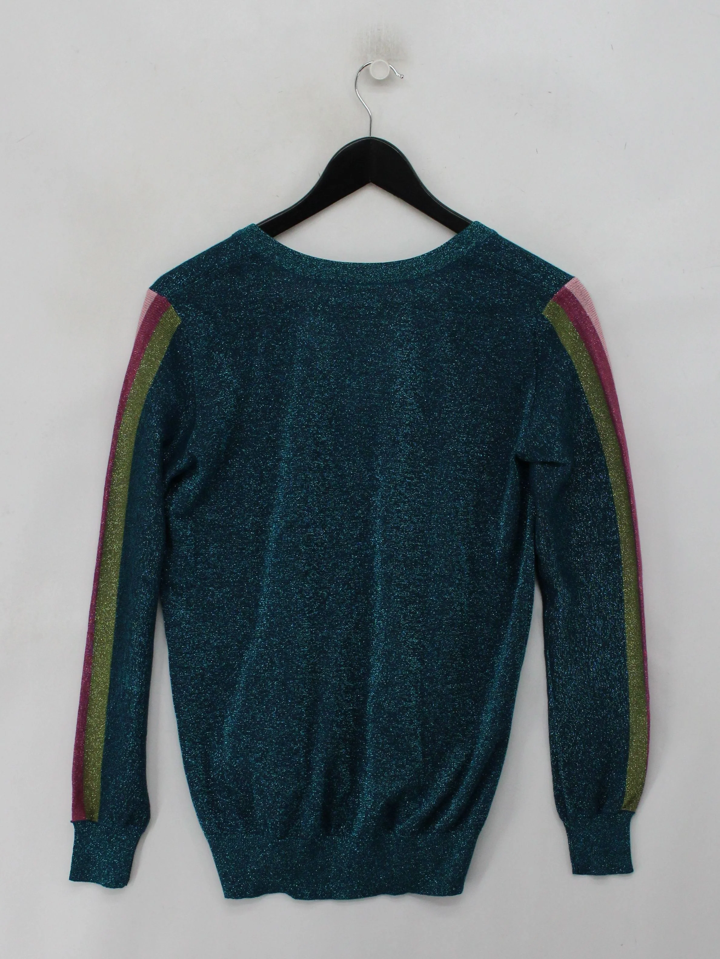 Sugarhill Women's Jumper UK 8 Blue Viscose - Image 2