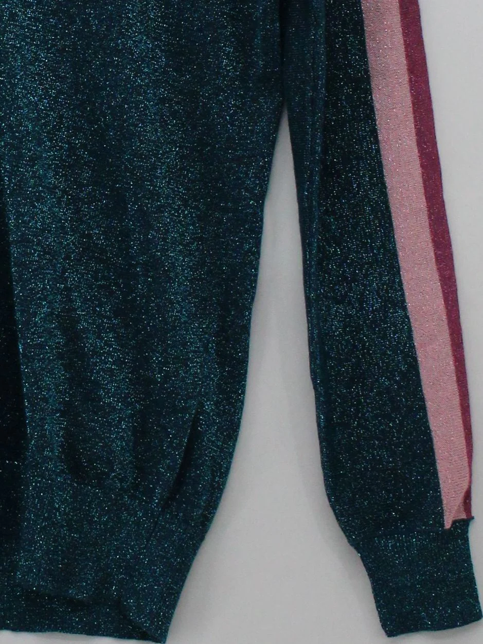 Sugarhill Women's Jumper UK 8 Blue Viscose - Image 4