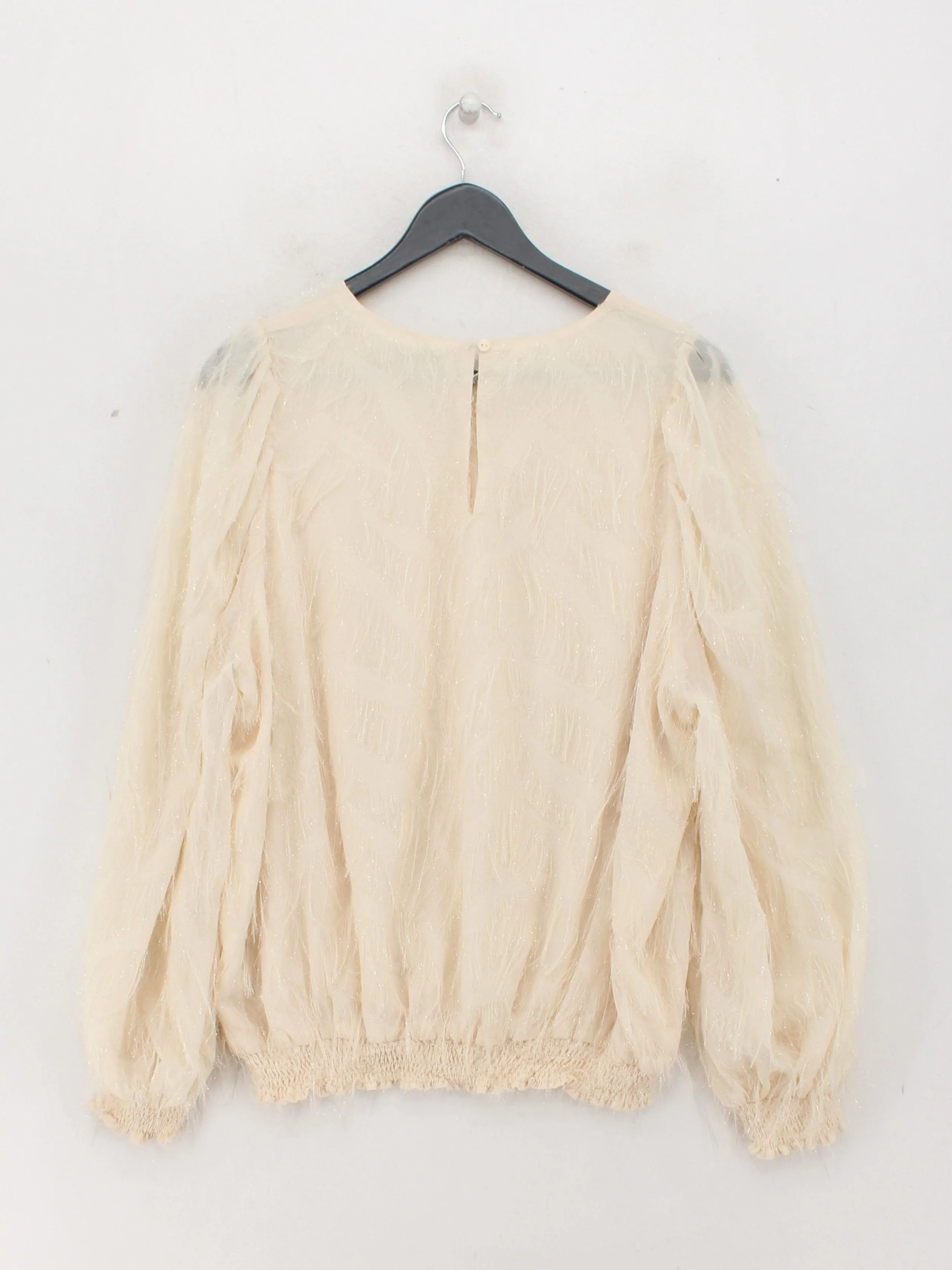 Summun Woman Women's Top M Cream Polyester with Viscose Basic - Image 2