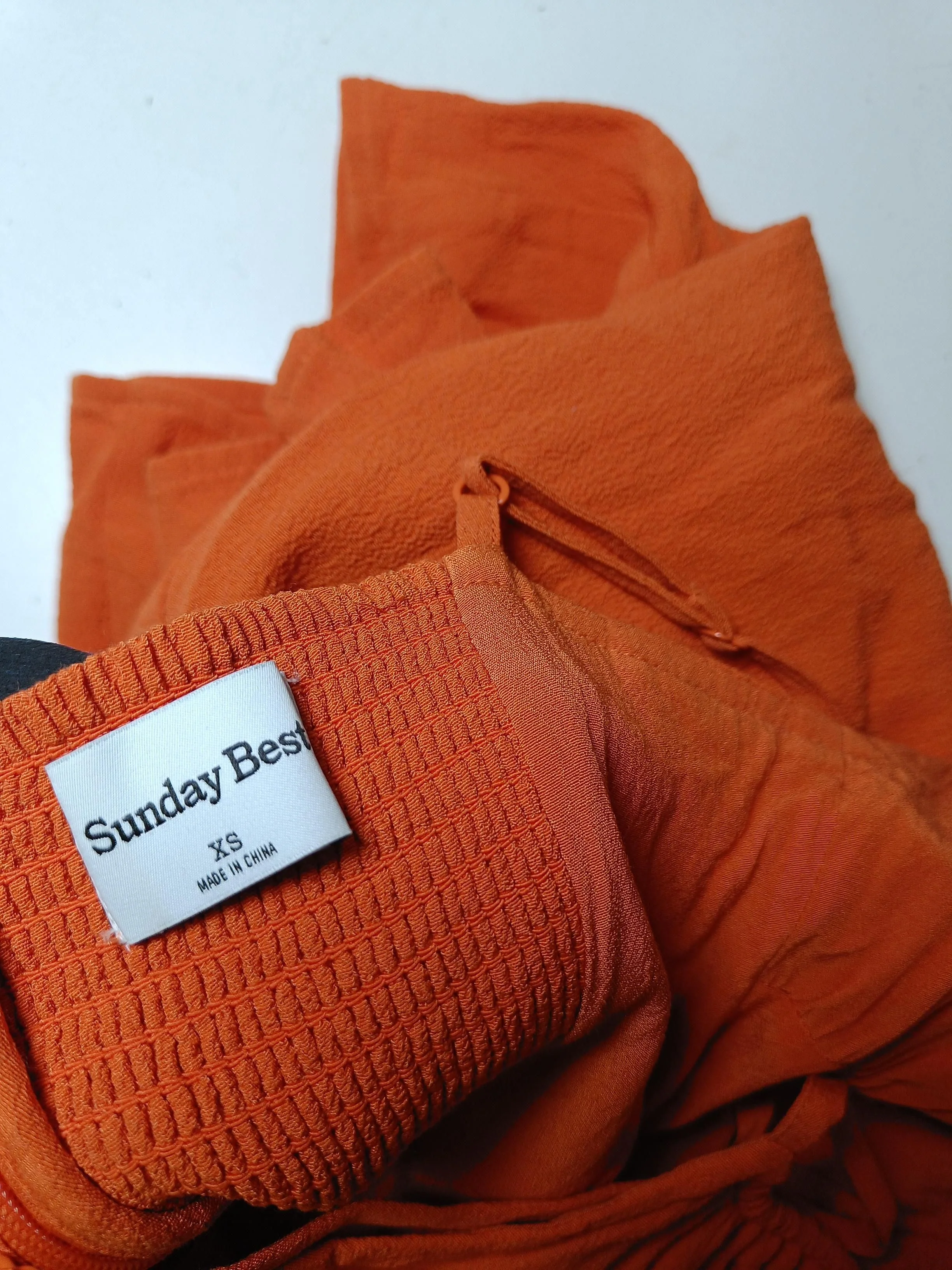 Sunday Best Mini Dress XS in Orange - Image 5