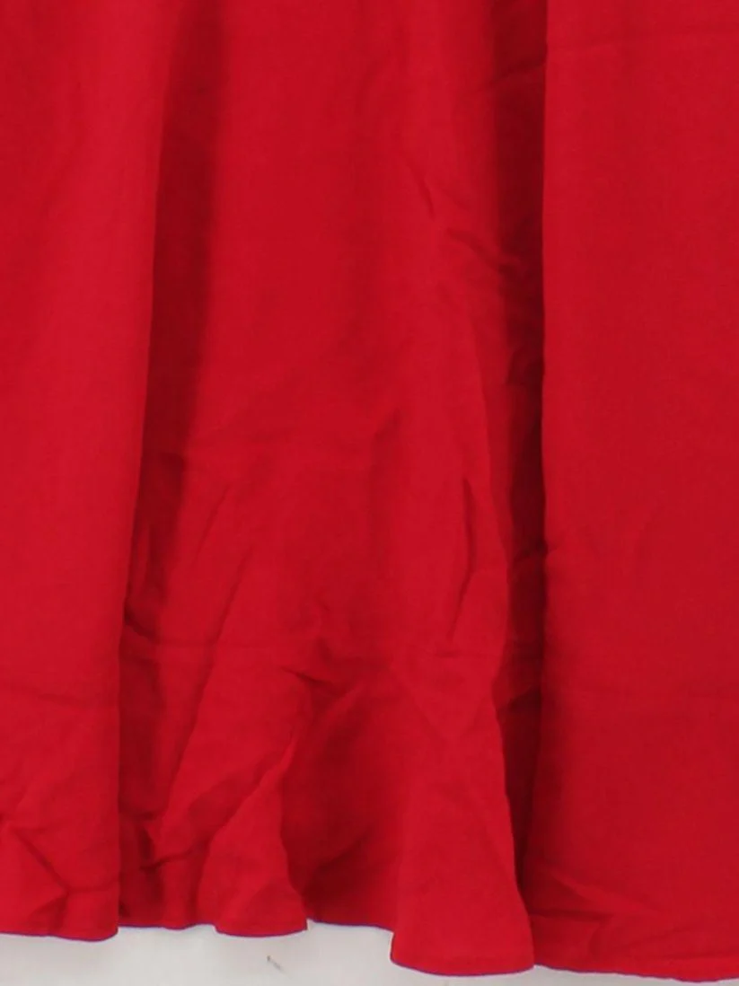 Suoli Wrap Mini Dress UK10 in Red - Image 4