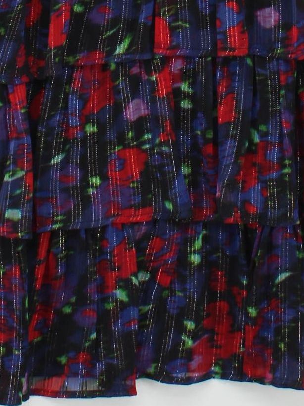 Superdry A-Line Mini Dress UK12 in Multi - Image 4