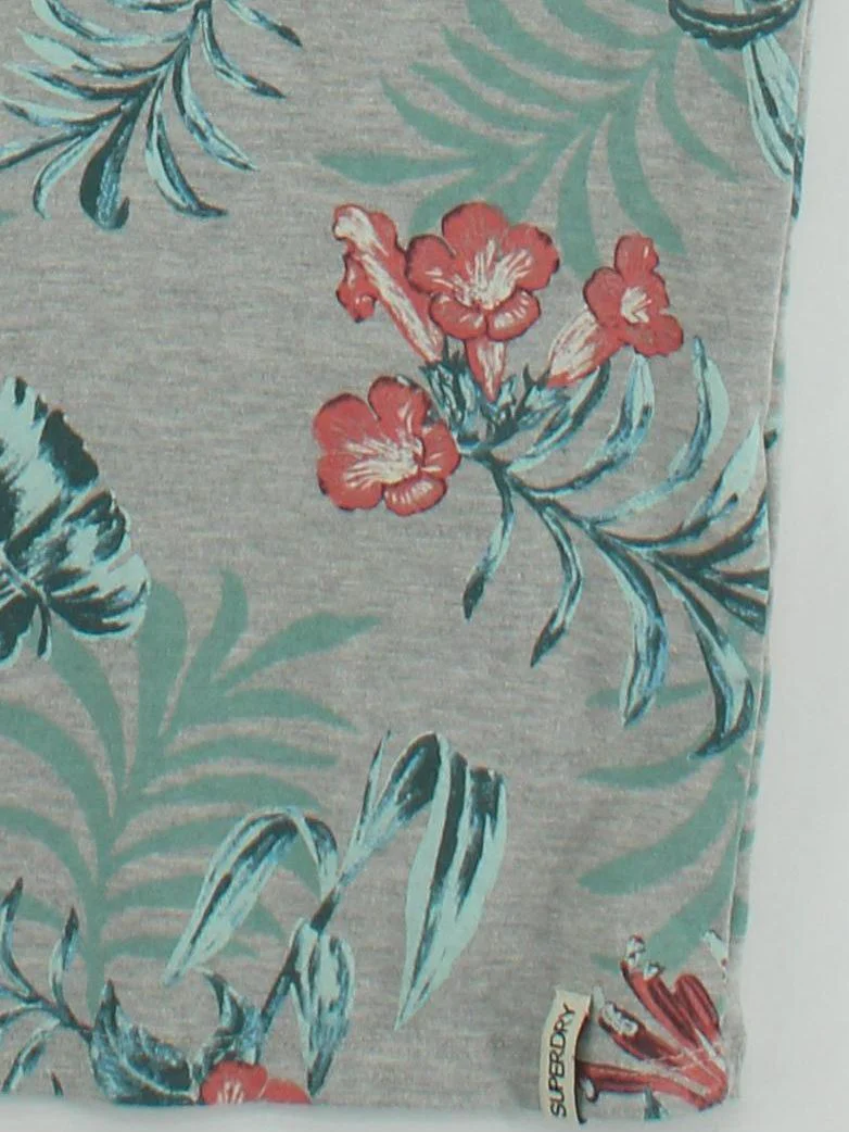 Superdry Bodycon Mini Dress UK12 in Grey - Image 4