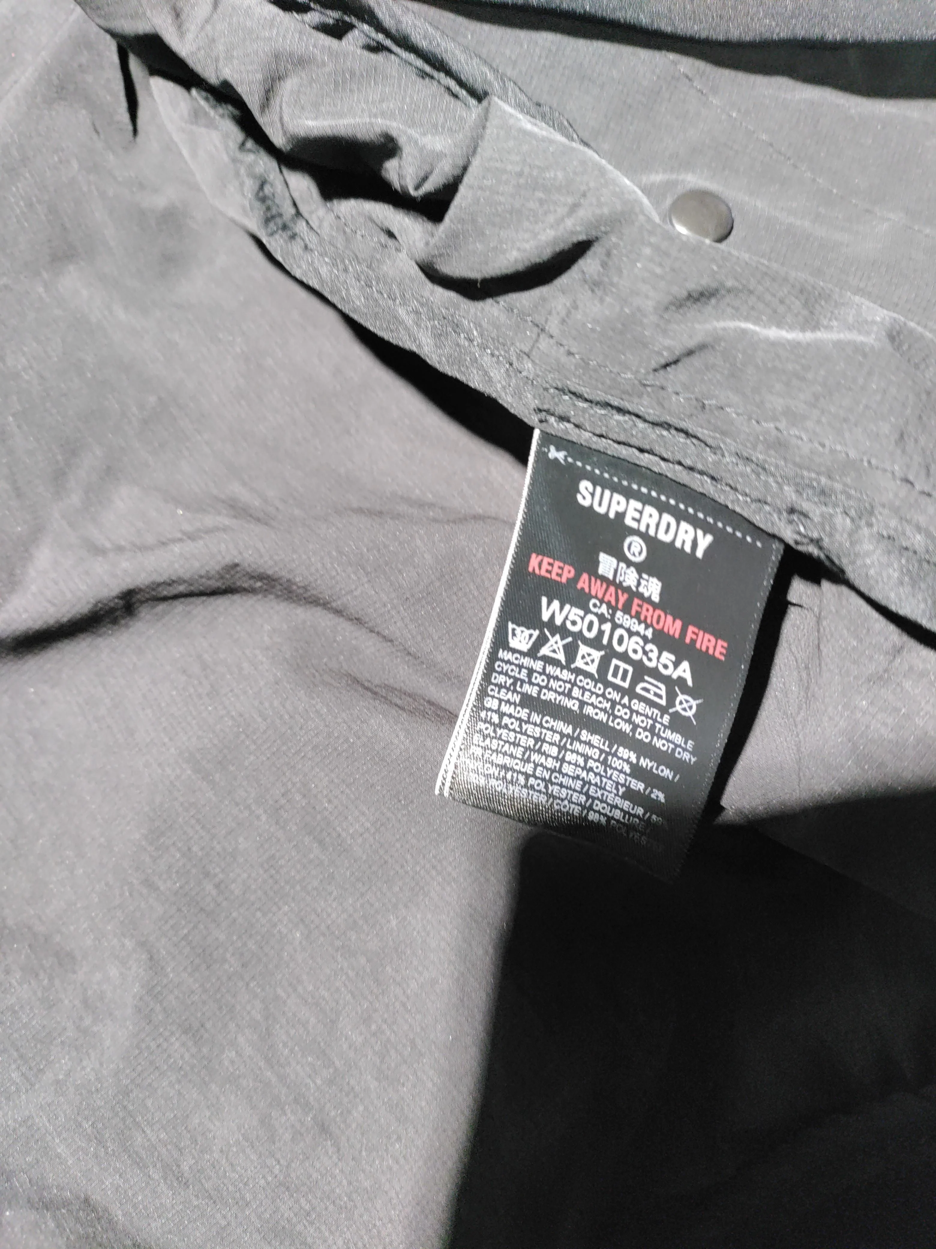 Superdry Bomber Jacket jacket black - Image 6