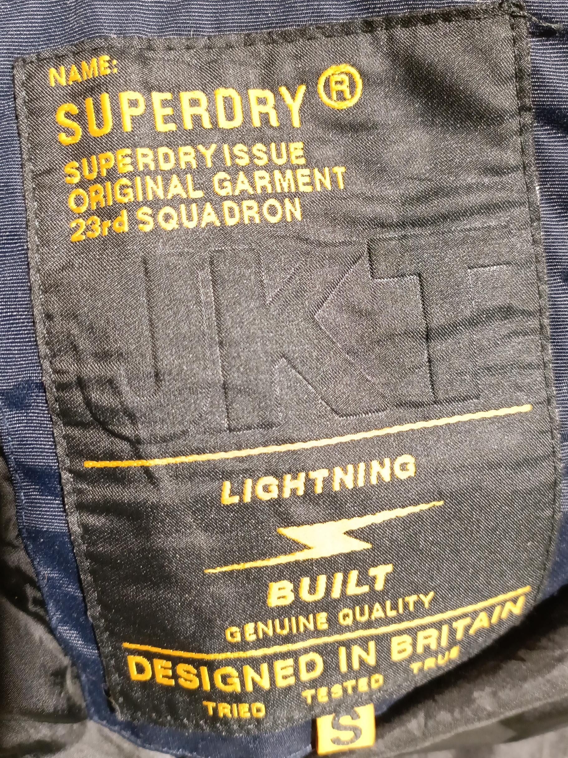 Superdry Bomber Jacket jacket blue - Image 9