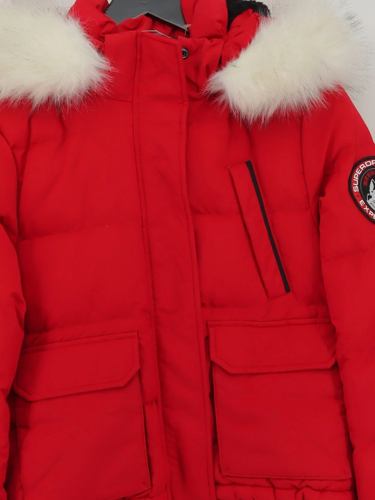 Superdry Bomber Jacket jacket red - Image 3