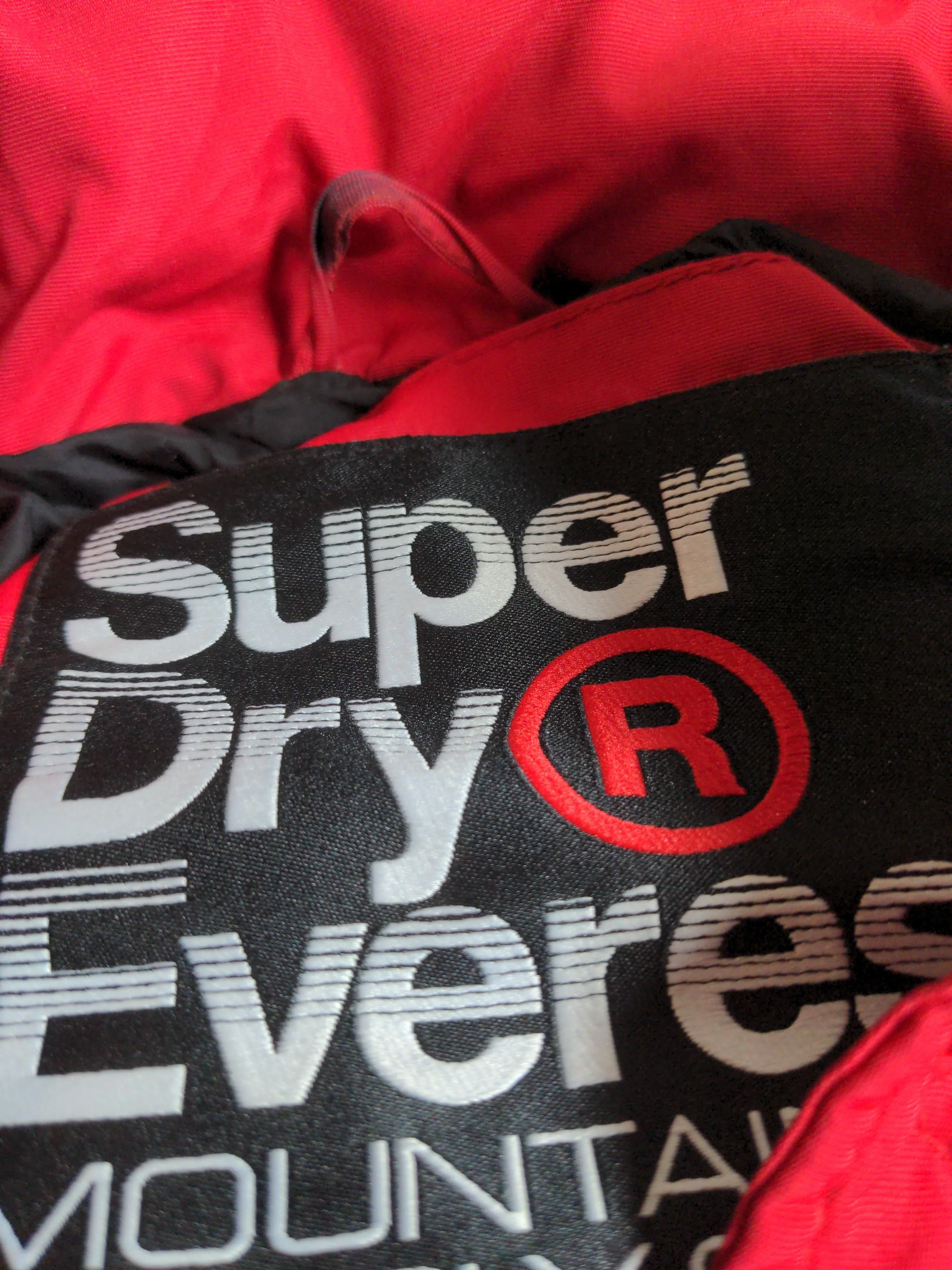 Superdry Bomber Jacket jacket red - Image 7