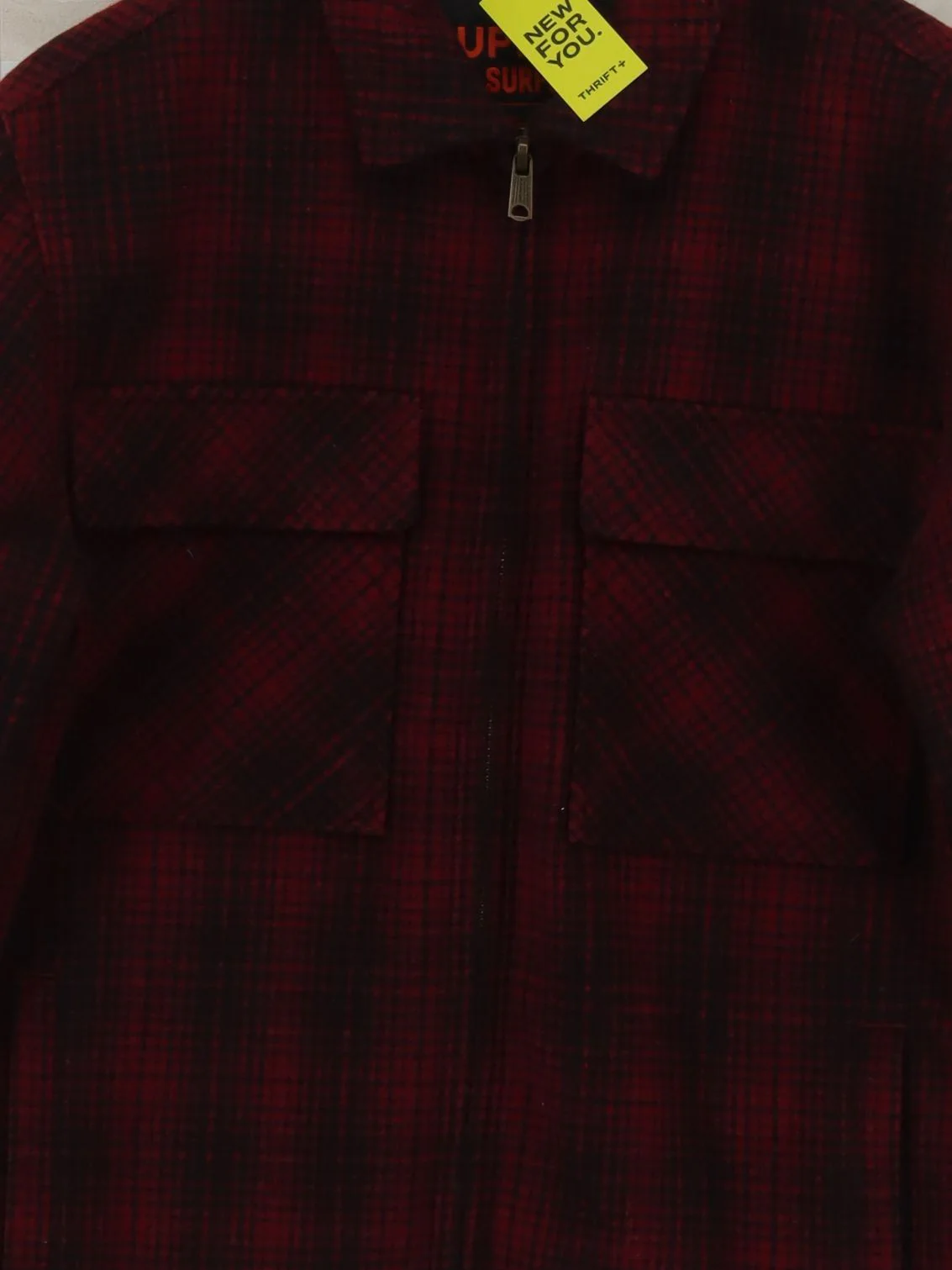 Superdry Bomber Jacket jacket red - Image 3