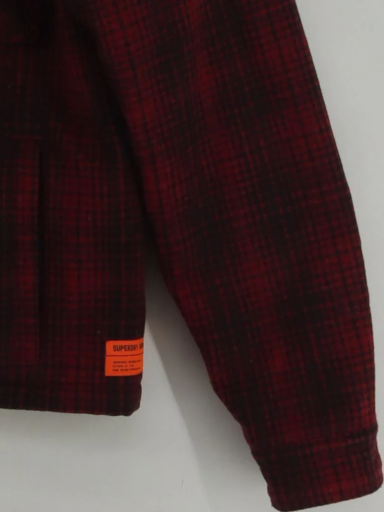 Superdry Bomber Jacket jacket red - Image 4
