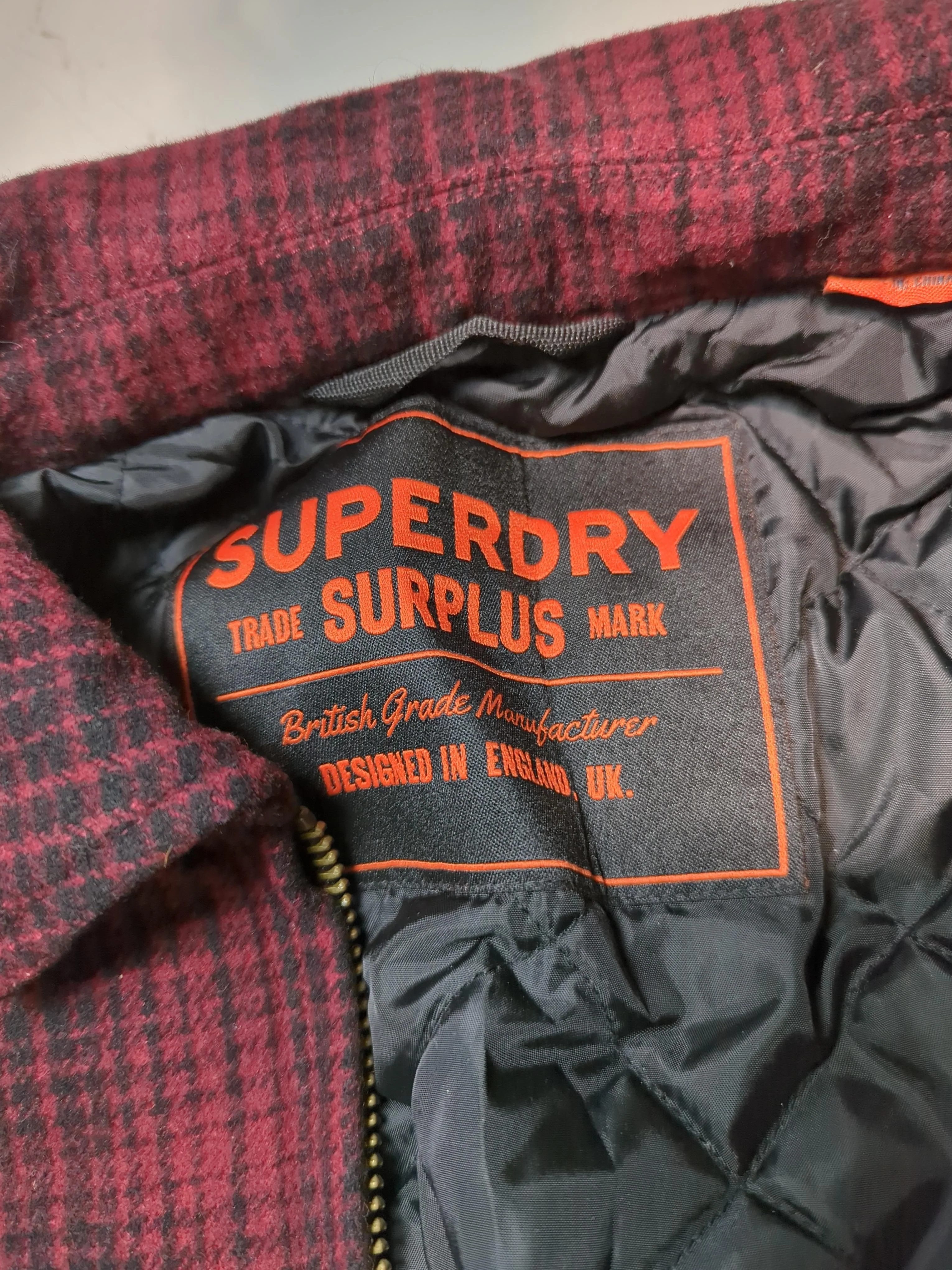Superdry Bomber Jacket jacket red - Image 5