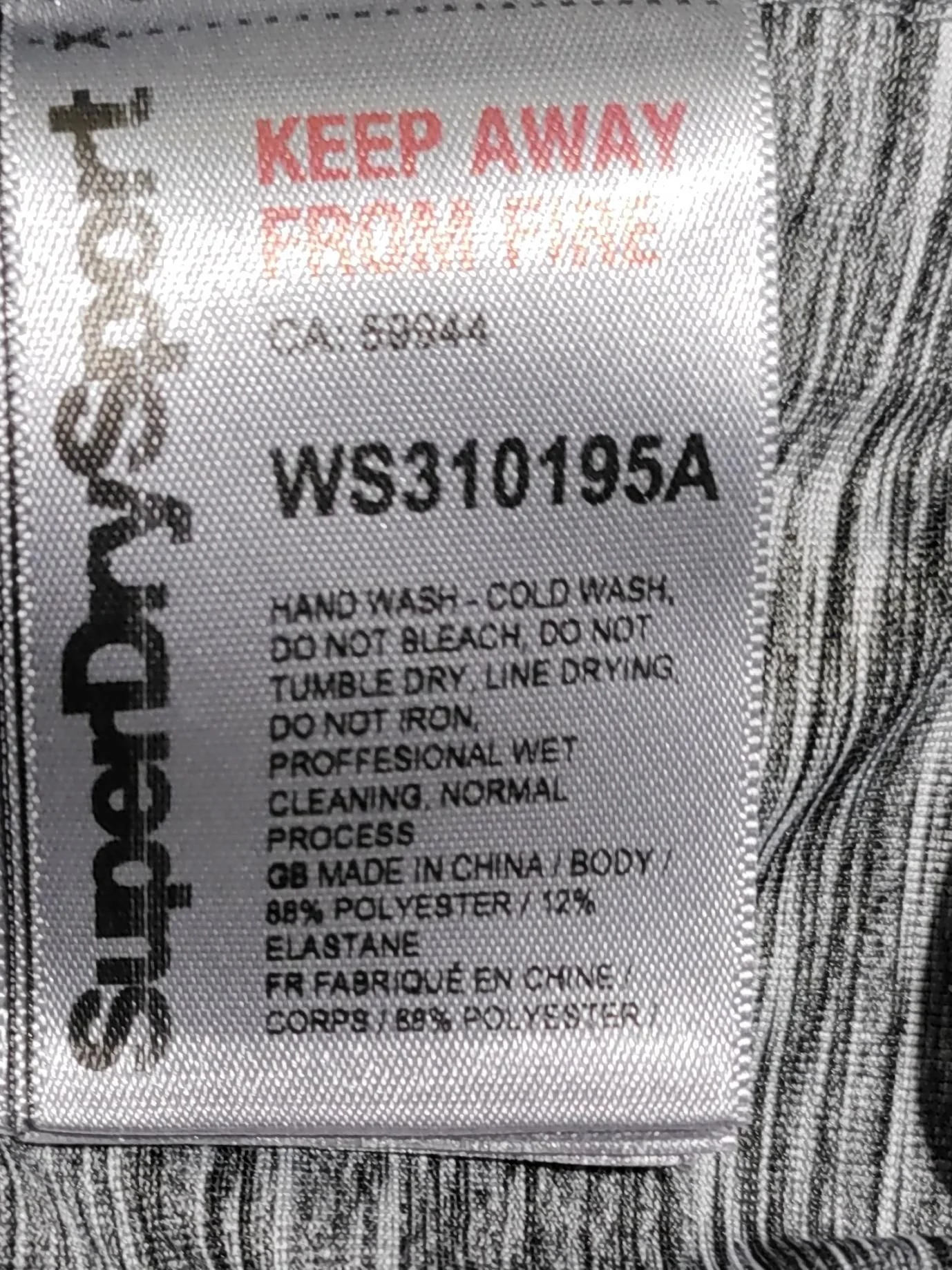 Superdry Men's Hoodie L Grey Polyester with Elastane Pullover - Image 6