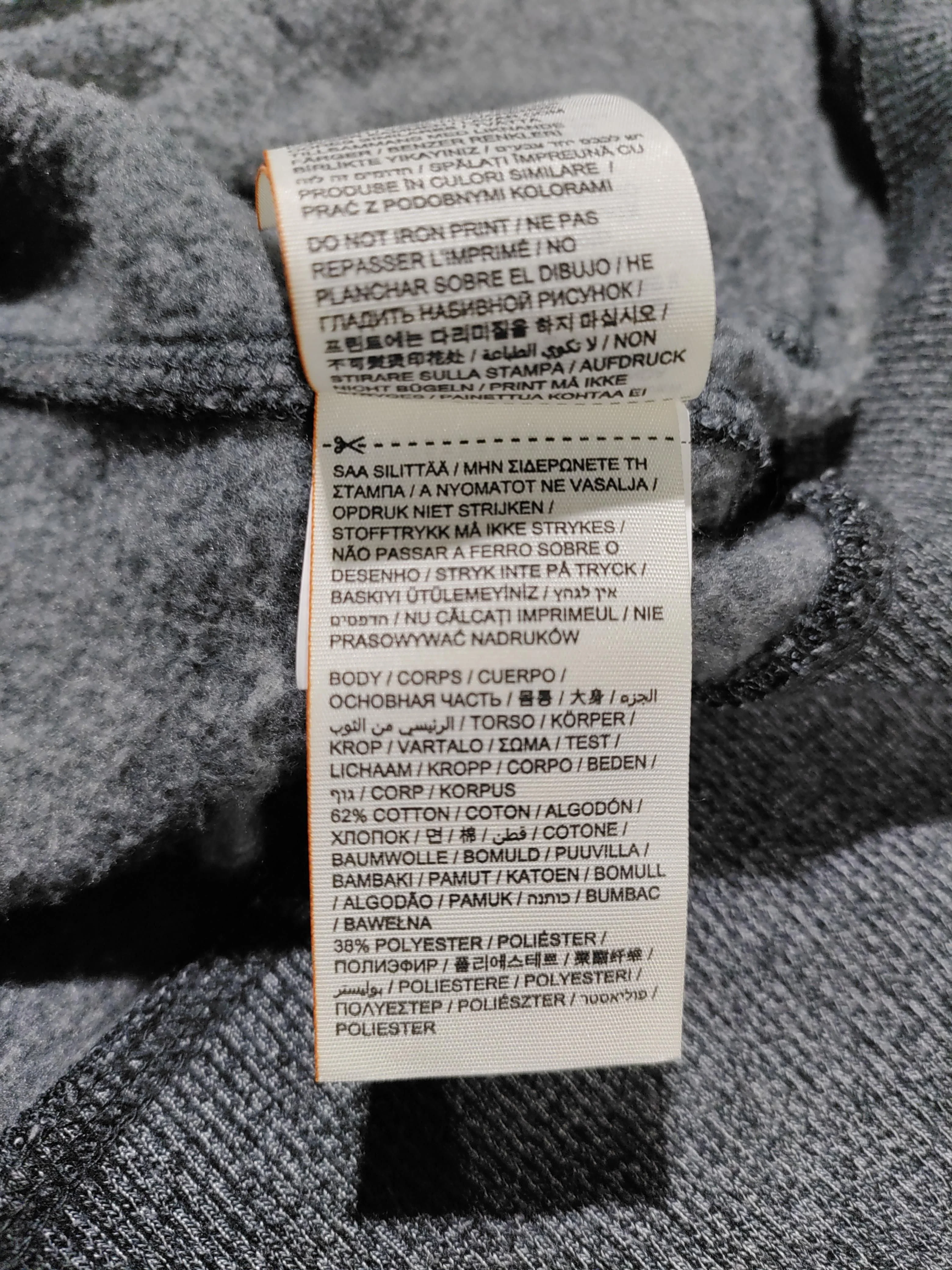 Superdry Men's Hoodie S Grey Cotton with Polyester Pullover - Image 6