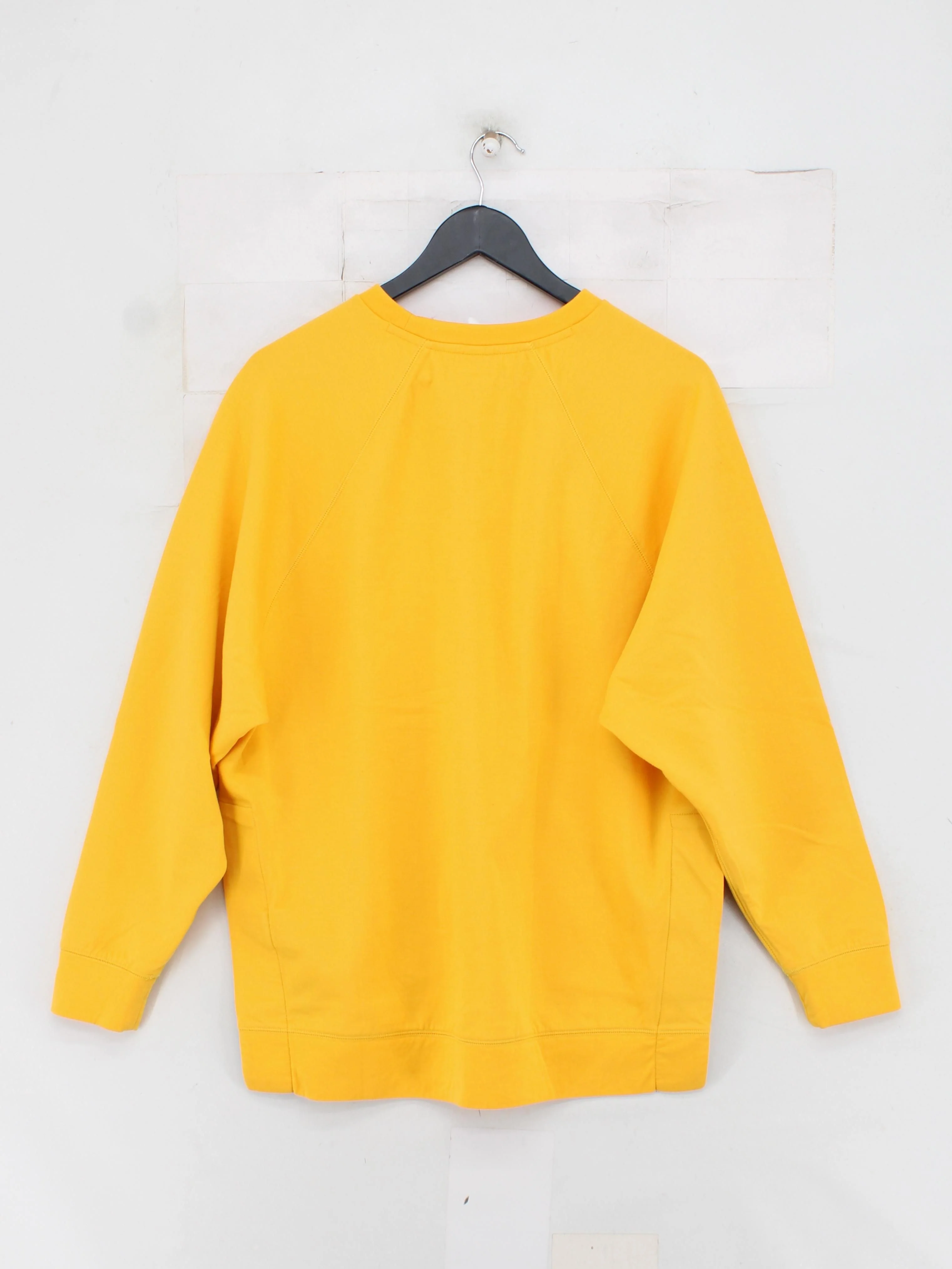 Superdry Men's Hoodie S Yellow Polyester with Viscose, Elastane Pullover - Image 2
