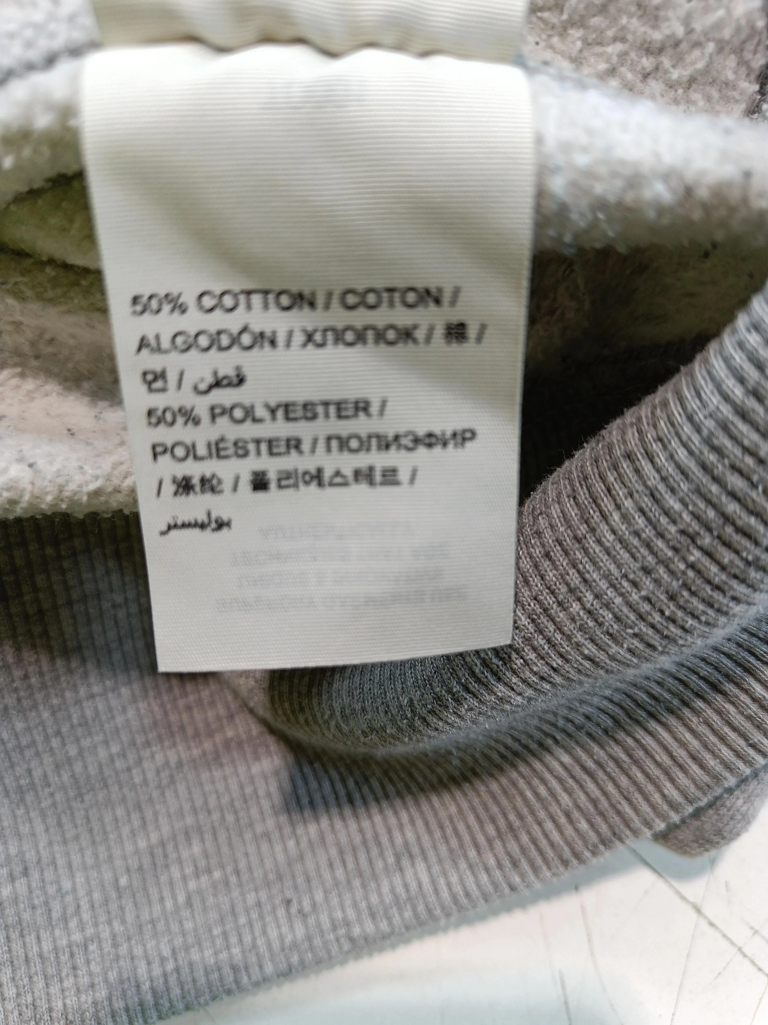 Superdry Men's Hoodie XS Grey Cotton with Polyester Pullover - Image 6