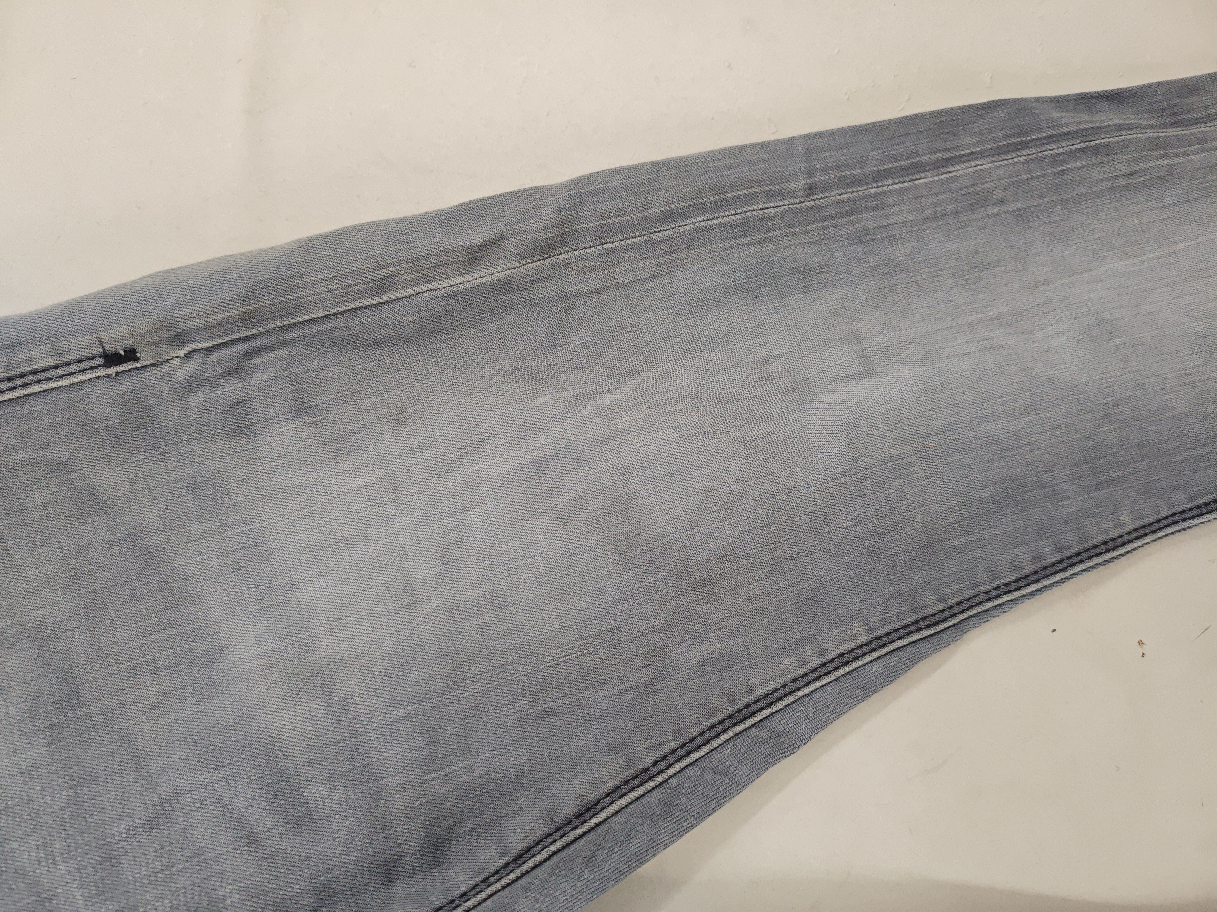 Superdry Men's Jeans W 28 in; L 32 in Grey Cotton with Elastane Skinny - Image 5