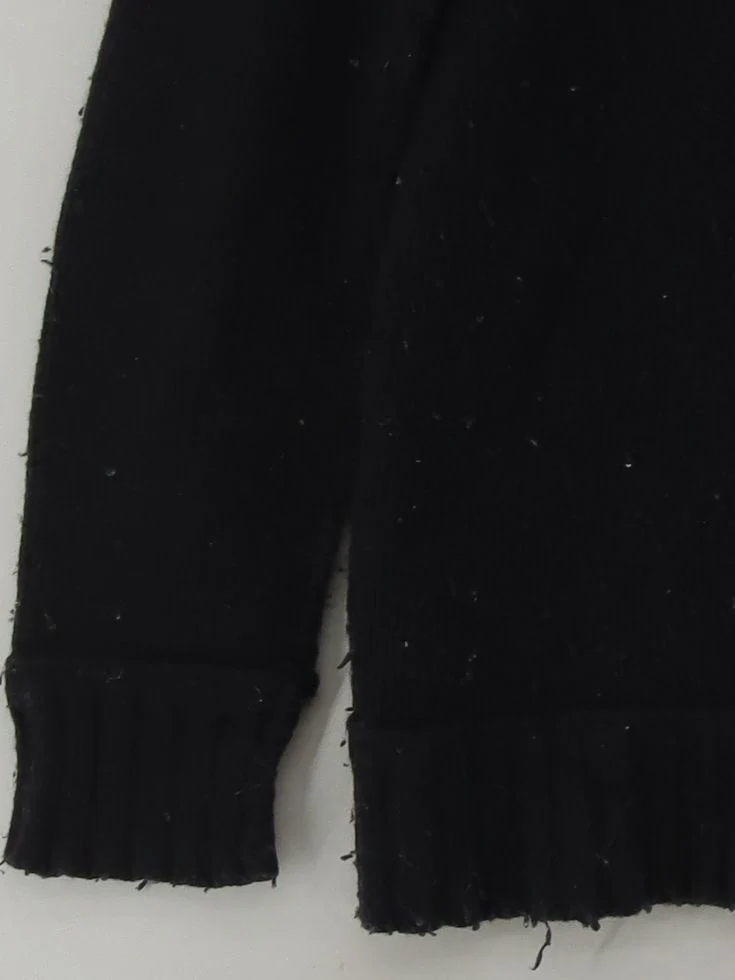 Superdry Men's Jumper M Black Wool with Acrylic, Nylon Roll Neck Pullover - Image 4