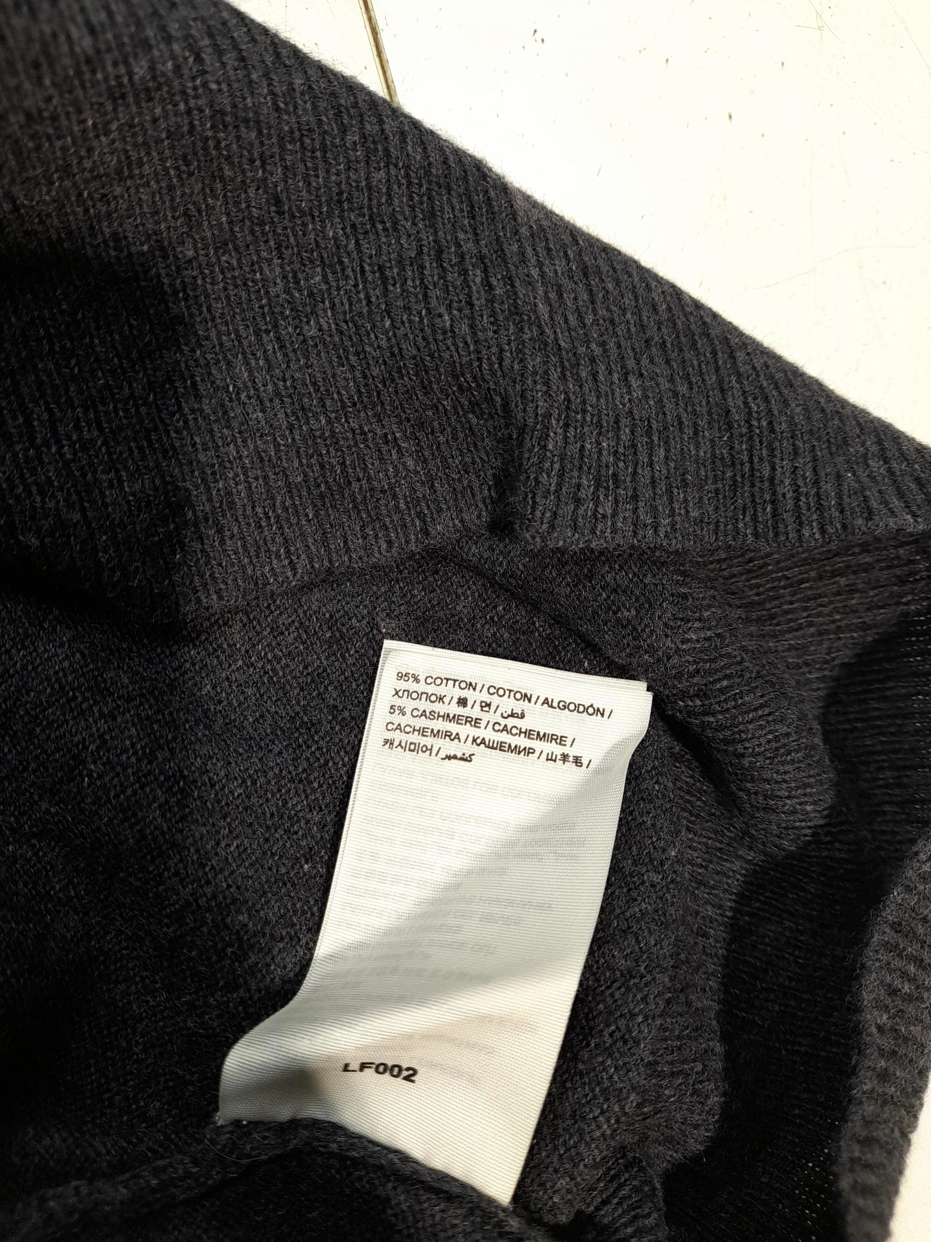 Superdry Men's Jumper M Grey Cotton with Cashmere Round Neck Pullover - Image 6