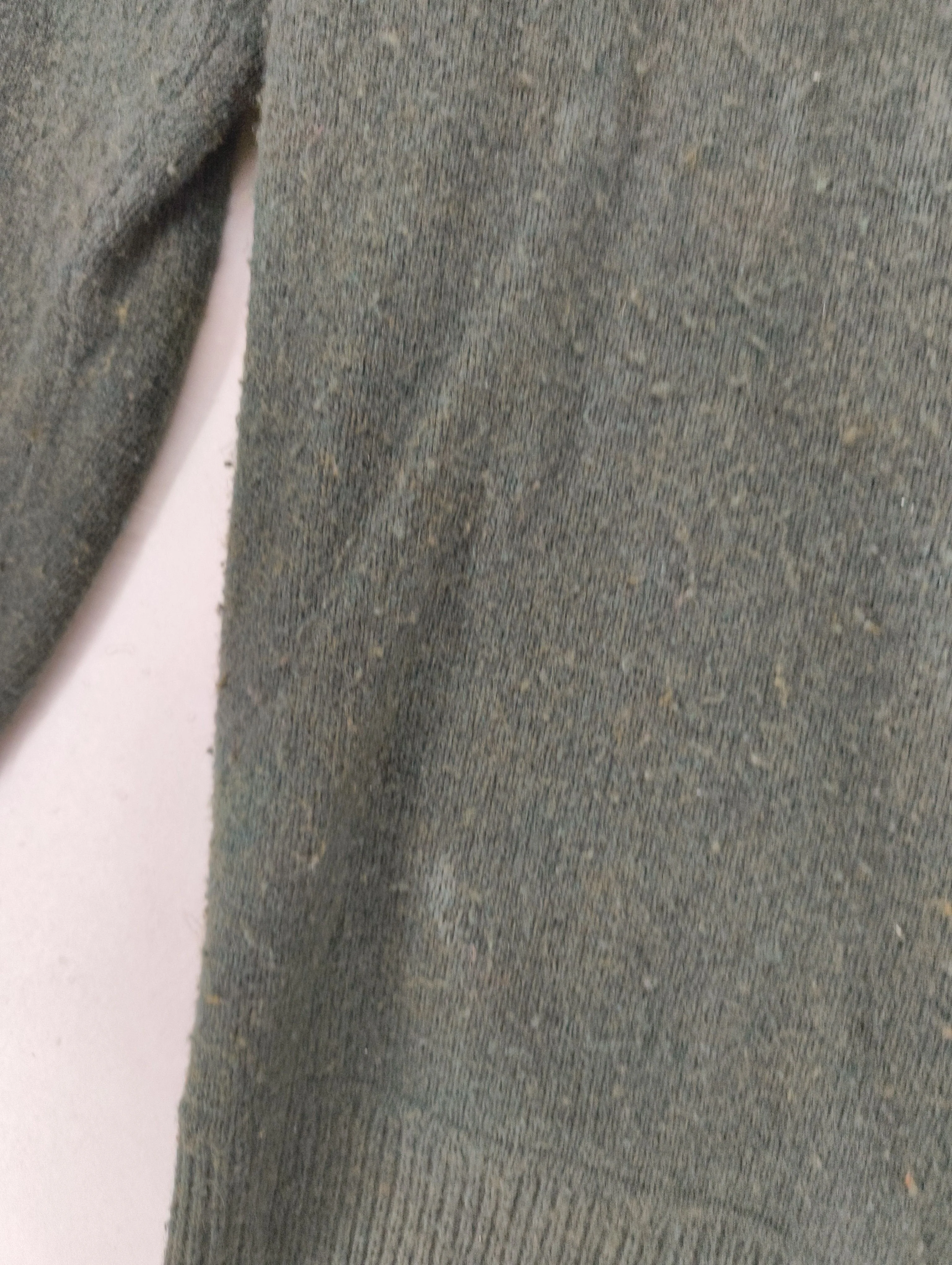 Superdry Men's Jumper S Green Wool with Nylon, Cotton Round Neck Pullover - Image 6