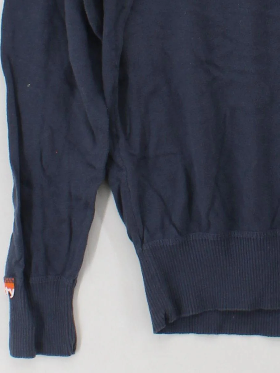 Superdry Men's Jumper XXL Blue 100% Cotton Crew Neck Pullover - Image 4