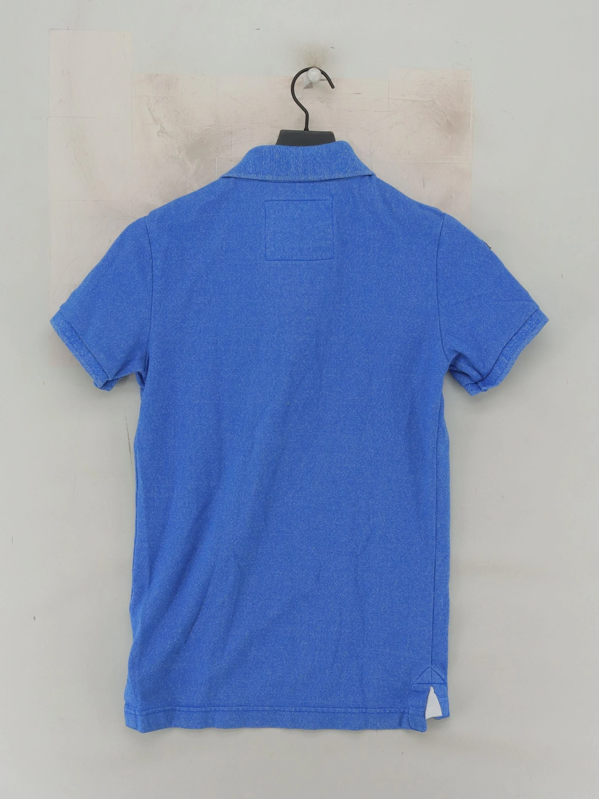 Superdry Men's Polo S Blue Cotton with Polyester Basic - Image 2