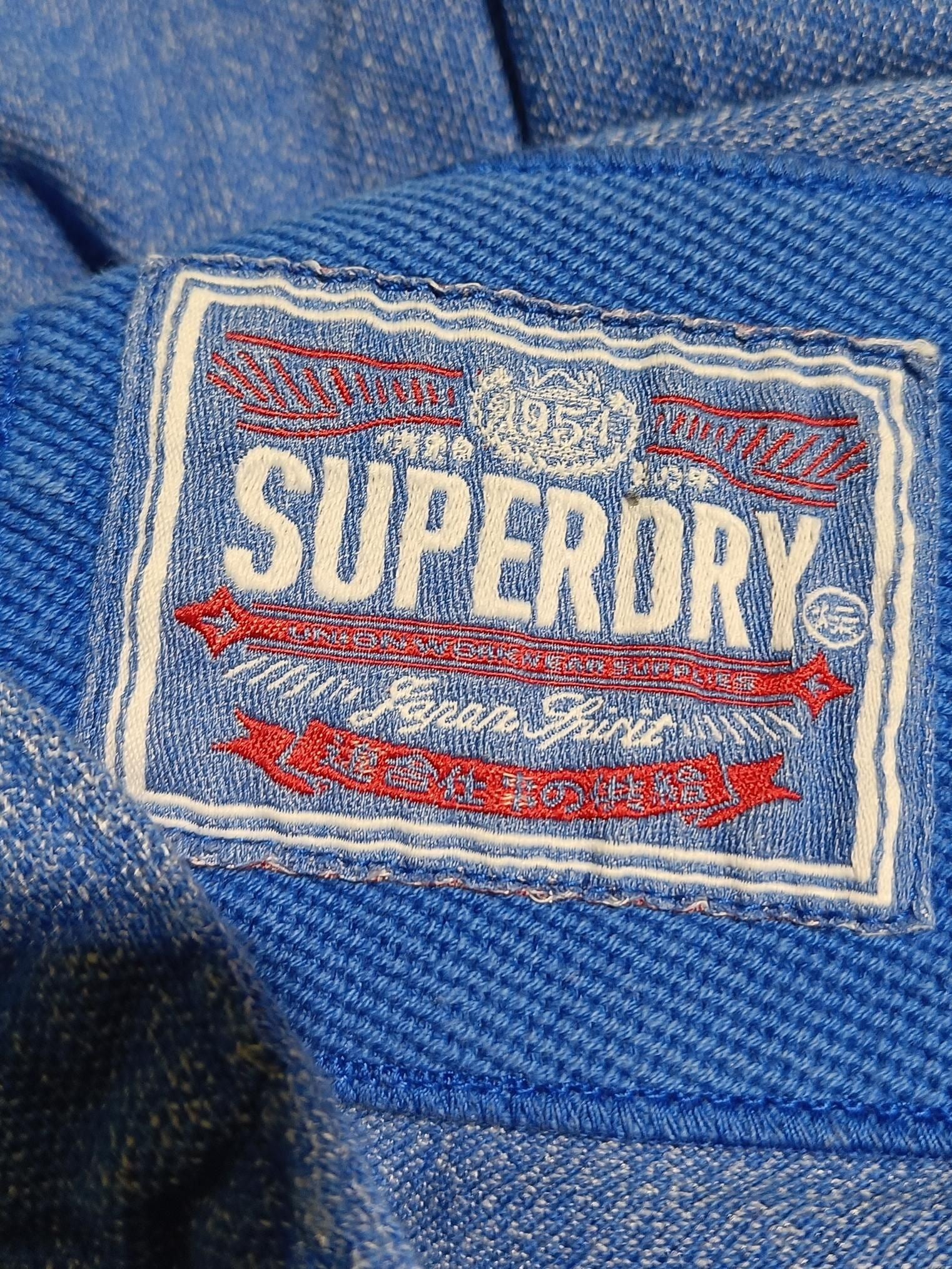 Superdry Men's Polo S Blue Cotton with Polyester Basic - Image 5