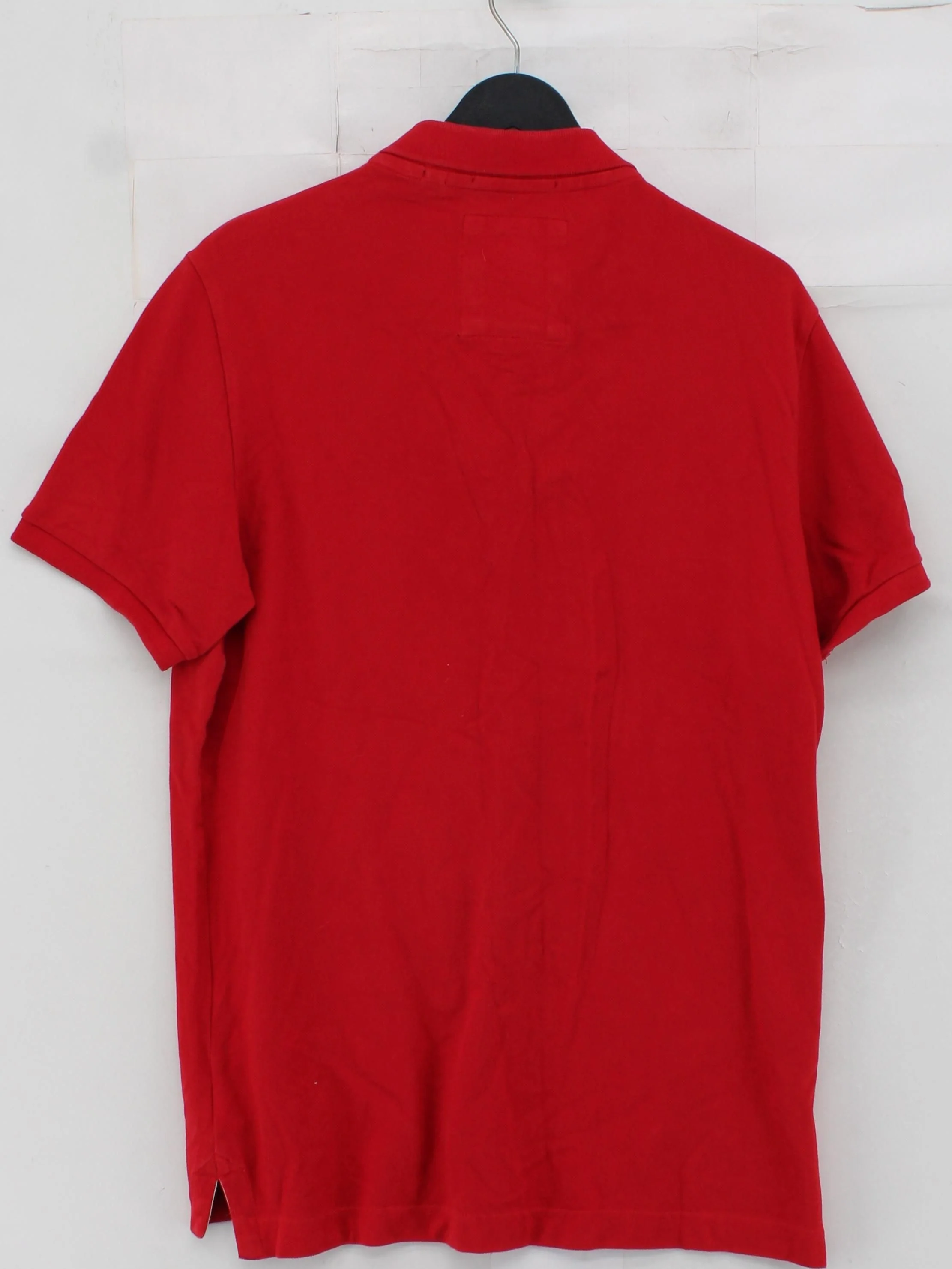 Superdry Men's Polo XXL Red 100% Cotton Basic - Image 2