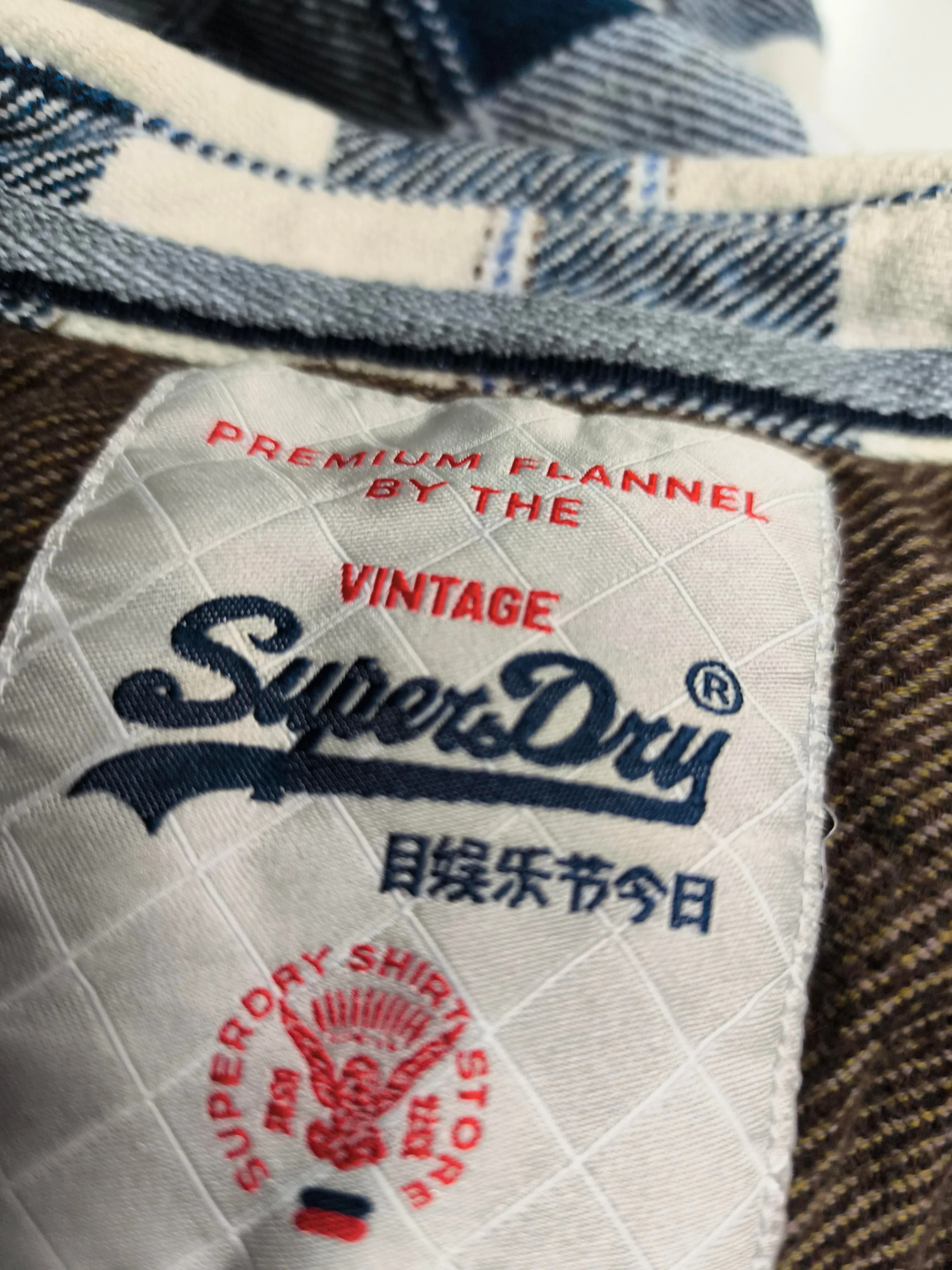 Superdry Men's Shirt L Multi Checkered 100% Cotton Basic - Image 6