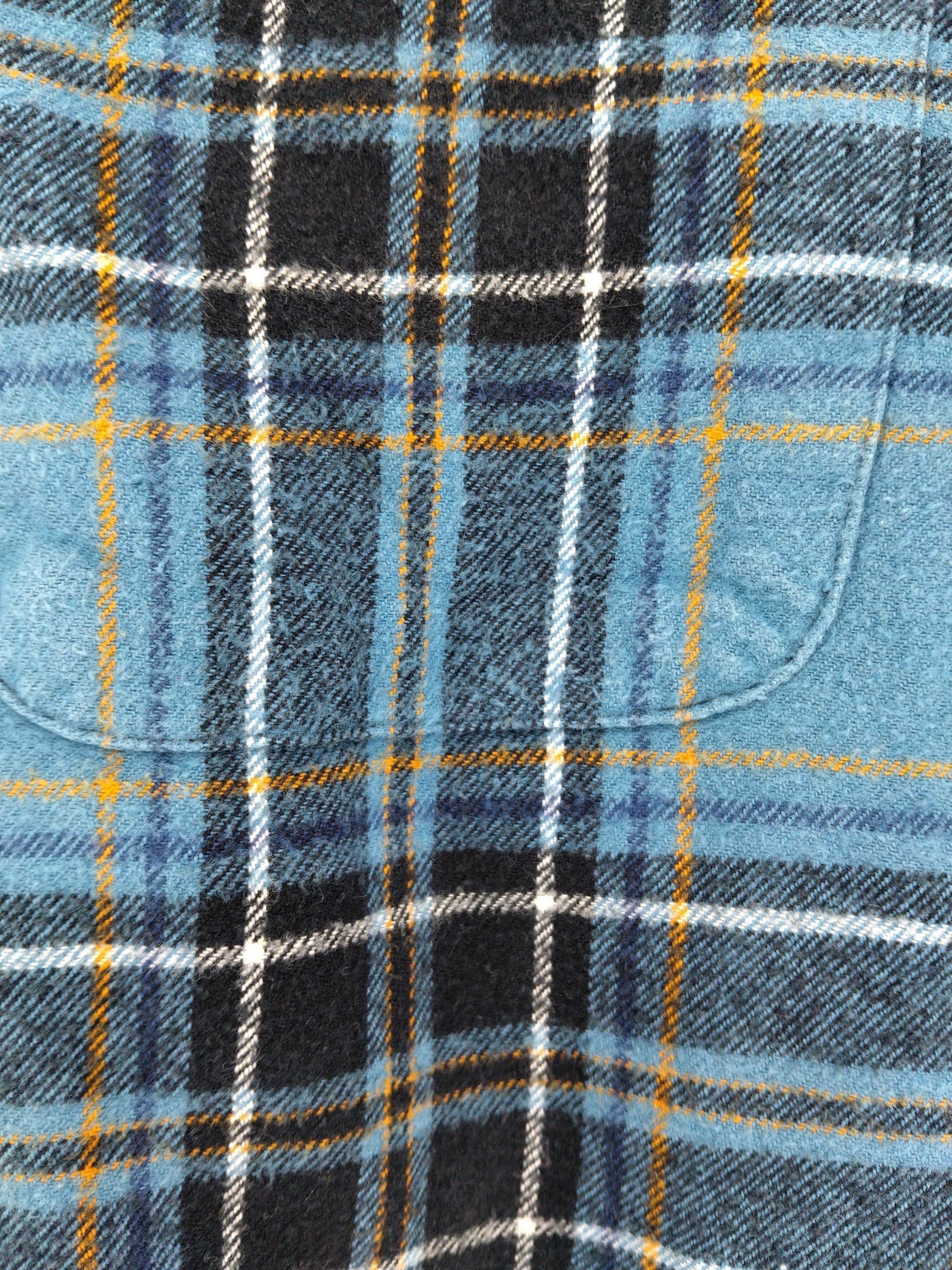 Superdry Men's Shirt M Blue Checkered 100% Cotton Basic - Image 5