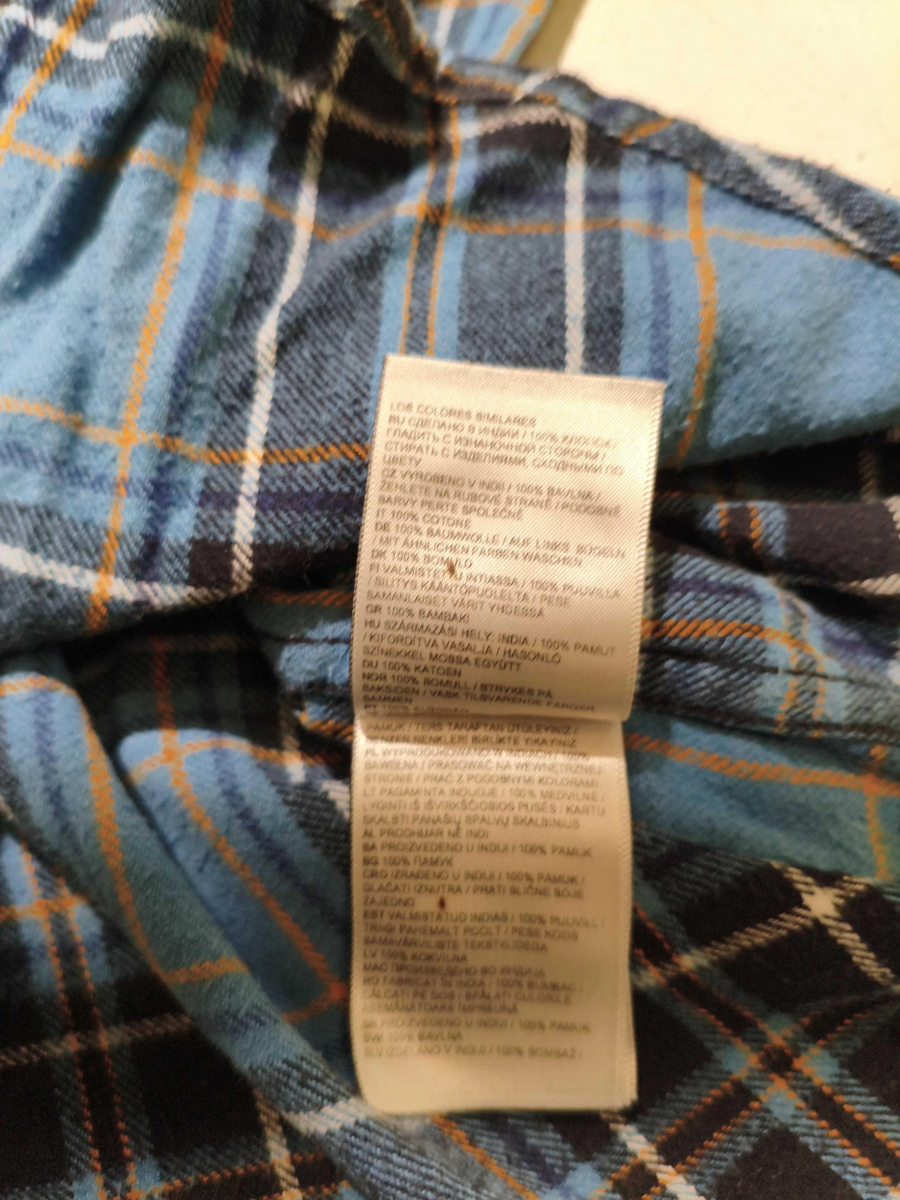 Superdry Men's Shirt M Blue Checkered 100% Cotton Basic - Image 7